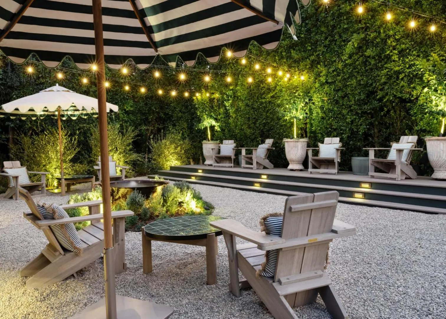 Patio in Le Petit Pali Brentwood