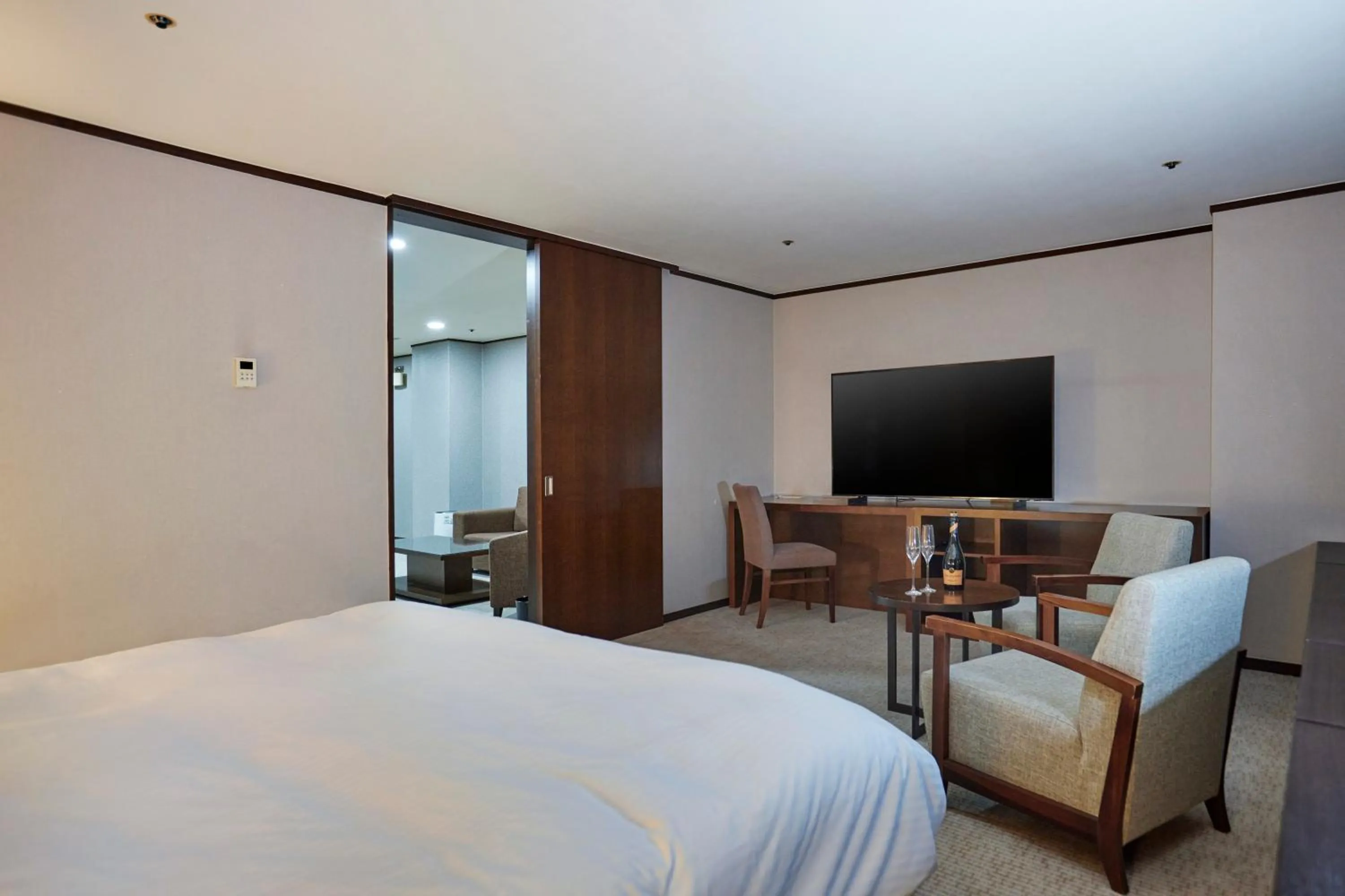 Bed in Hotel Interciti