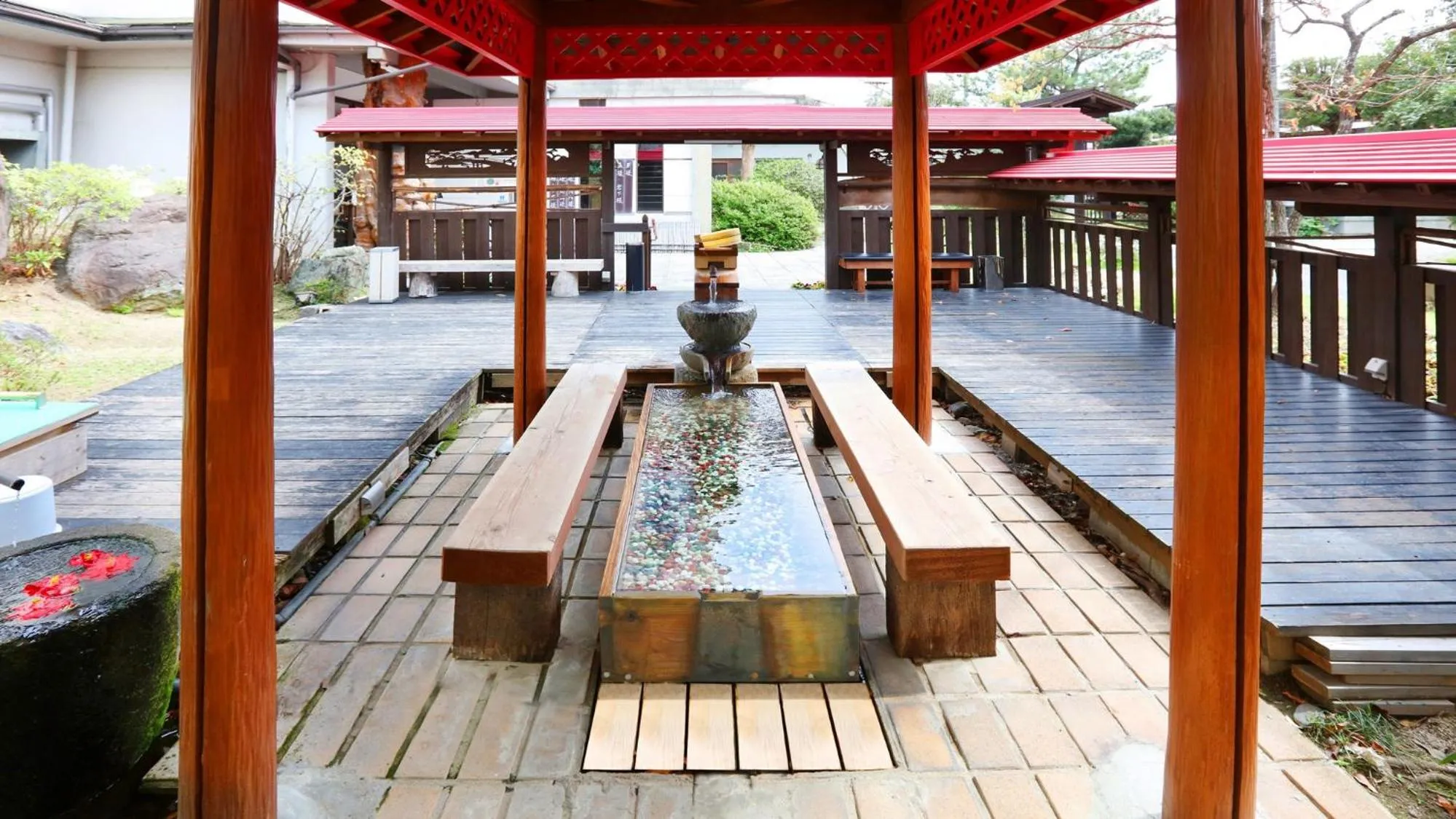 Hot Spring Bath in Fukusenka