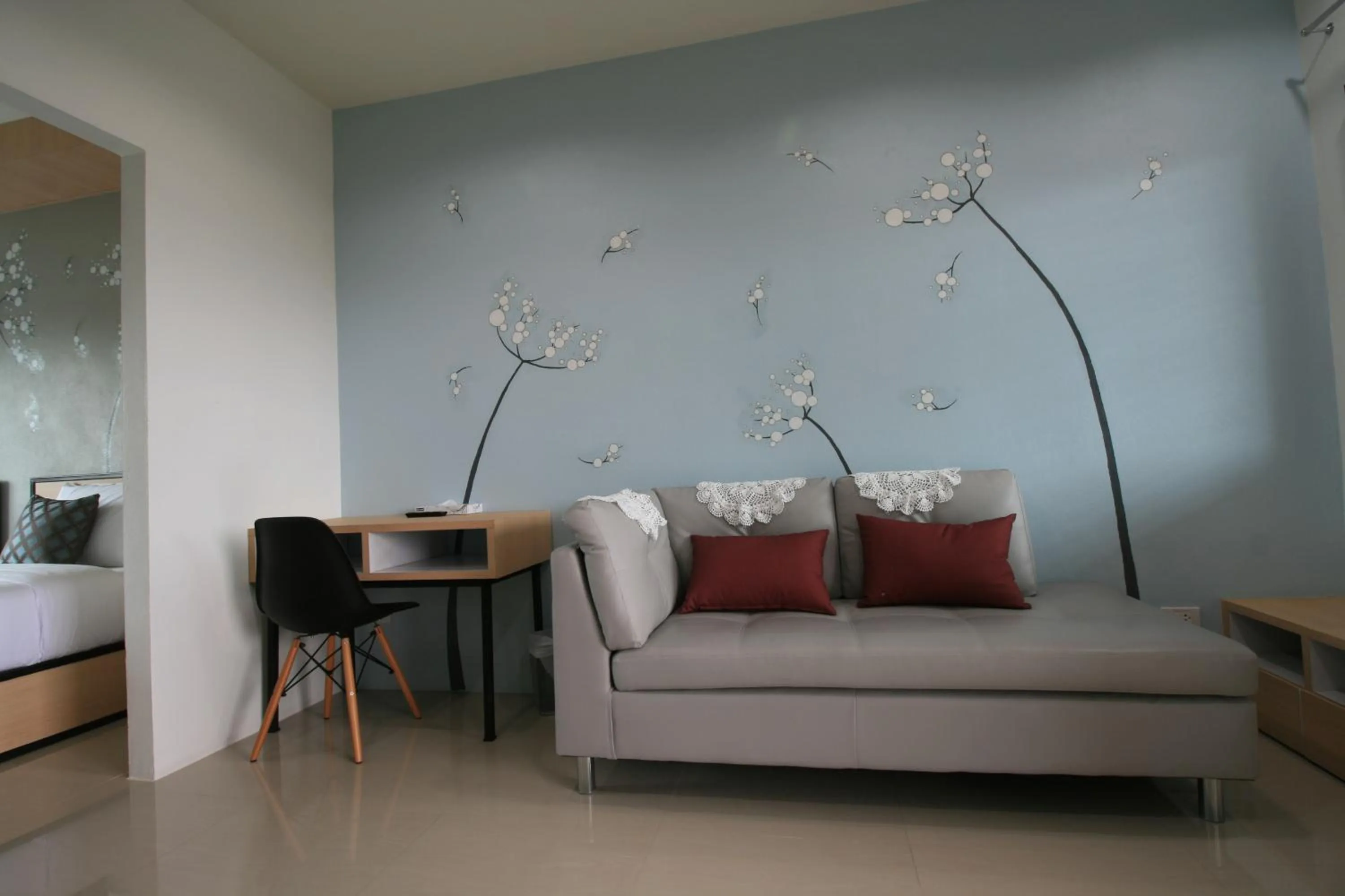 Seating area, Bed in Sirimunta Hotel Chiang Rai Suite & Residence