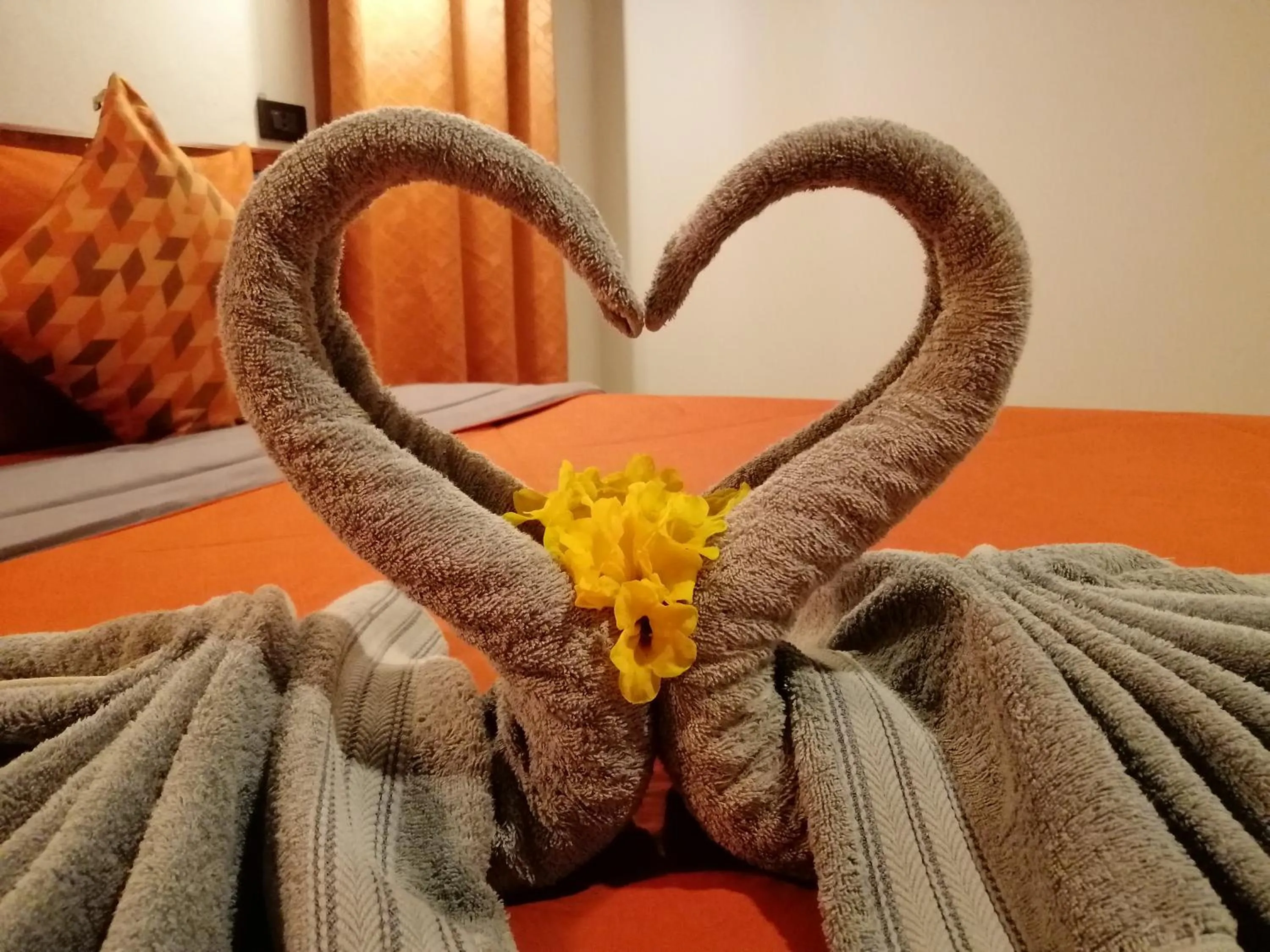 Bed in The Herbal Khao Lak