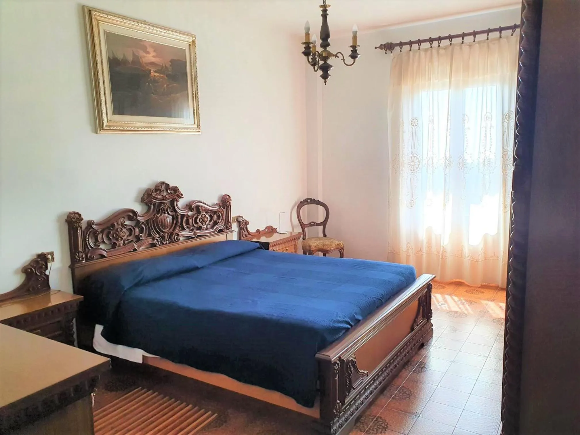 Bed in Hotel Madonna di Luciago