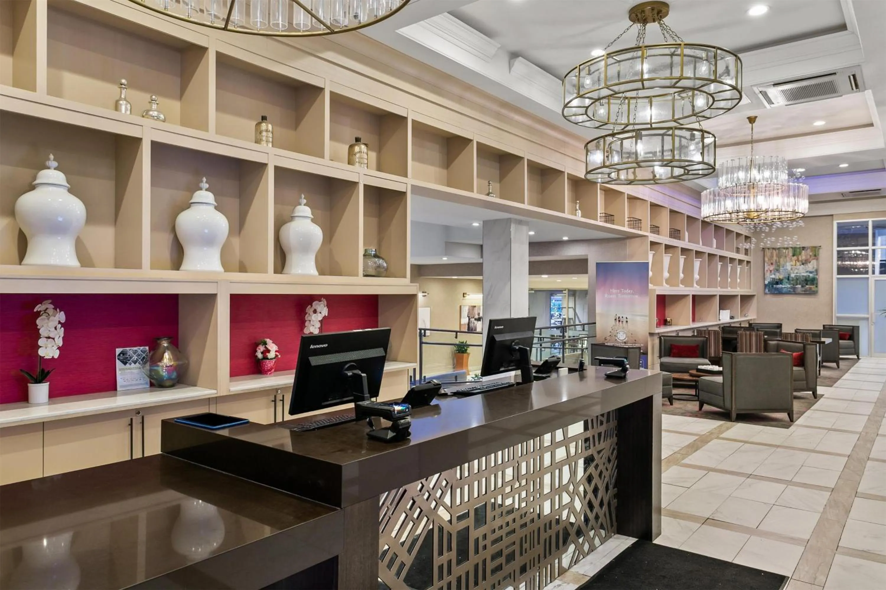 Lobby or reception in Sonesta Hotel Baltimore Inner Harbor