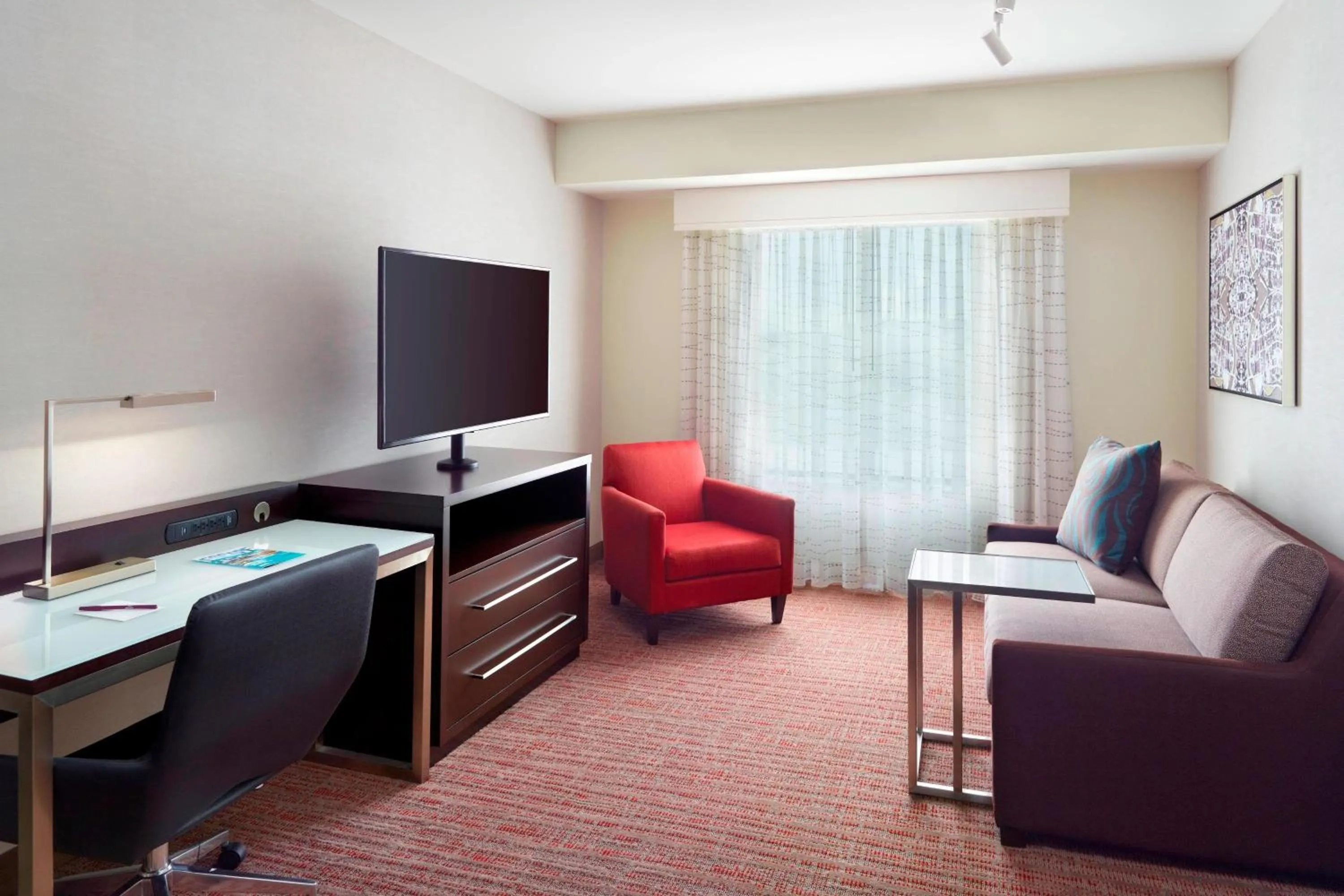 Living room in Residence Inn by Marriott Columbus OSU