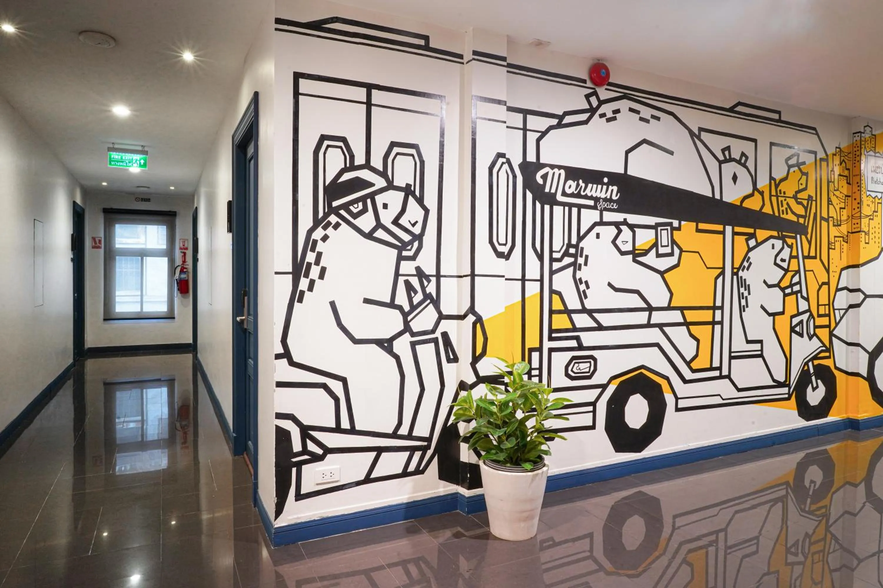 Decorative detail in Marwin Space