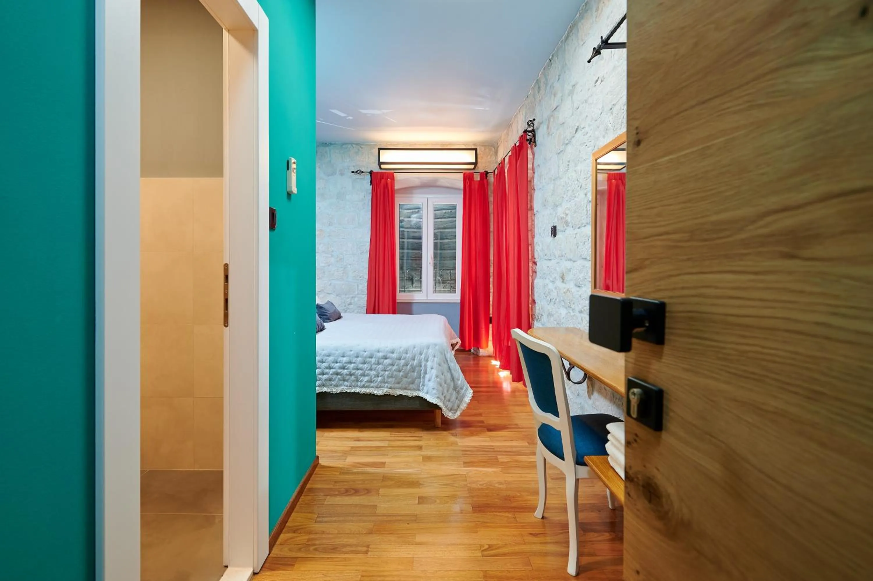 Bedroom, Bed in Domus Maritima