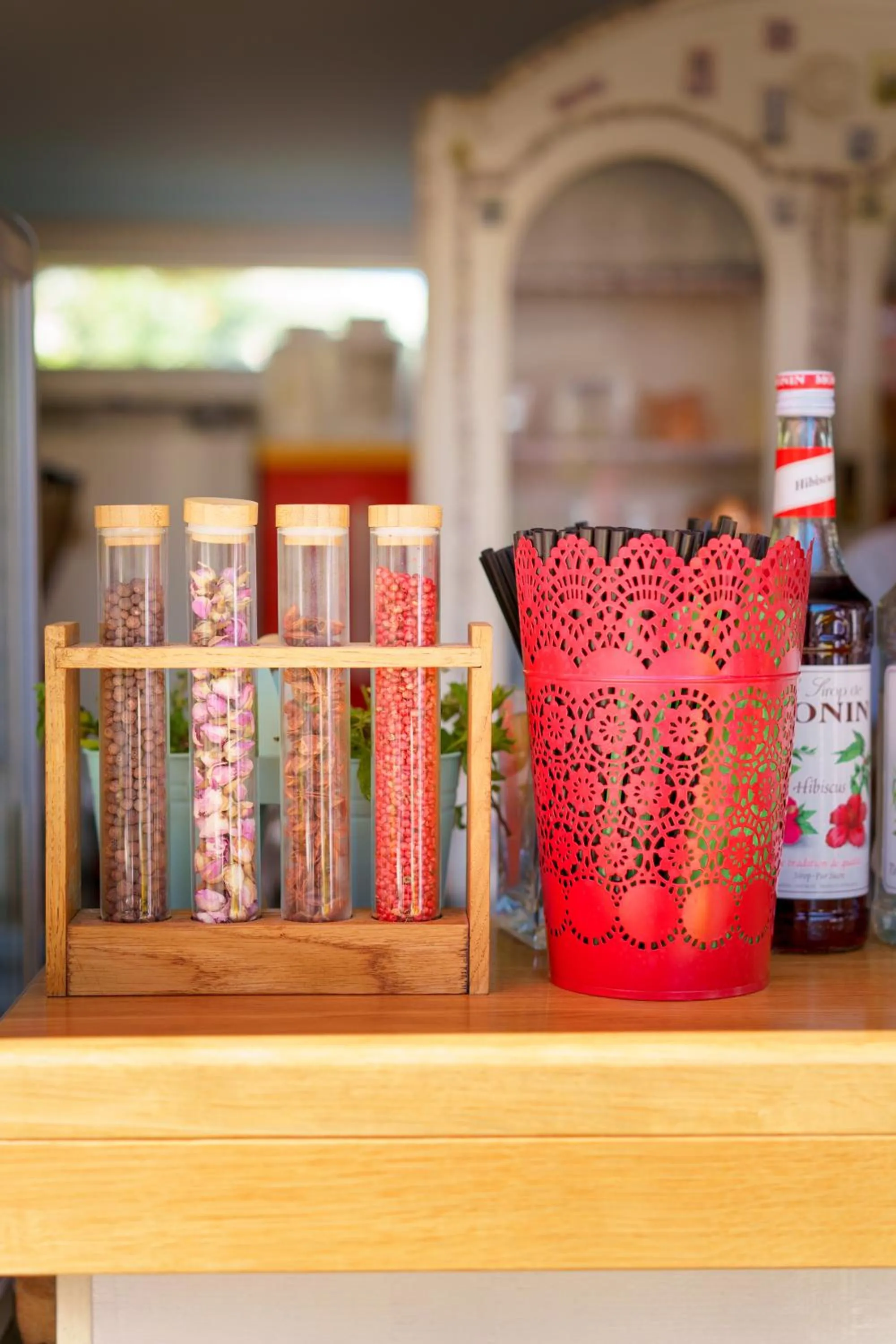 Drinks in Domus Maritima