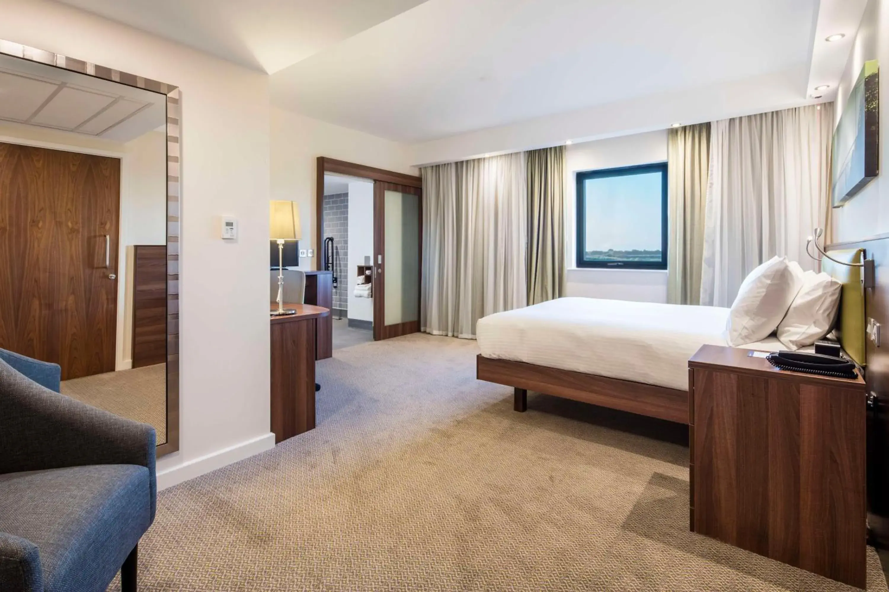 Bed in Hampton By Hilton Humberside Airport Bed in Hampton By Hilton Humberside Airport