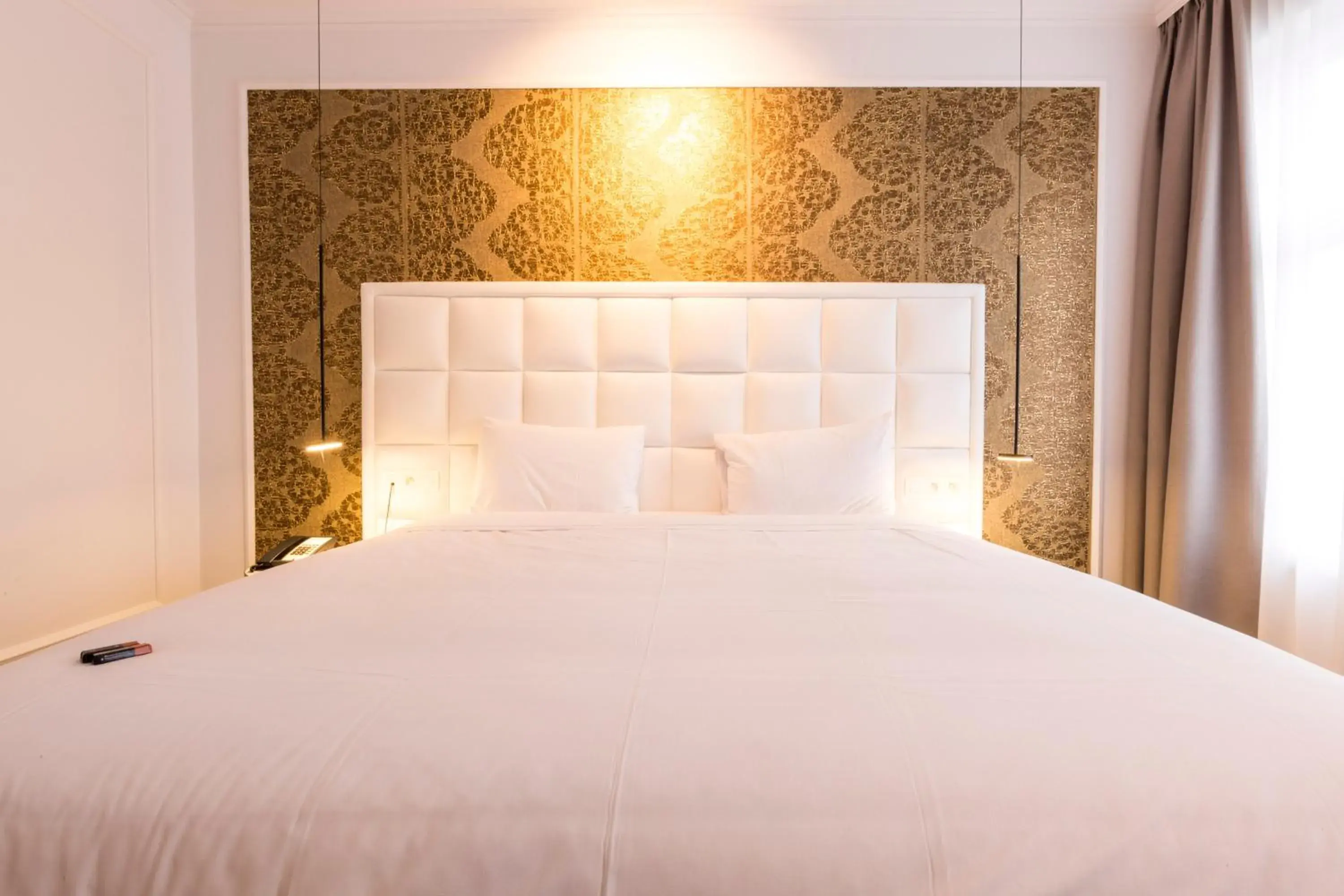 Deluxe Double Room with Garden View in Hotel Rubens-Grote Markt Deluxe Double Room with Garden View in Hotel Rubens-Grote Markt