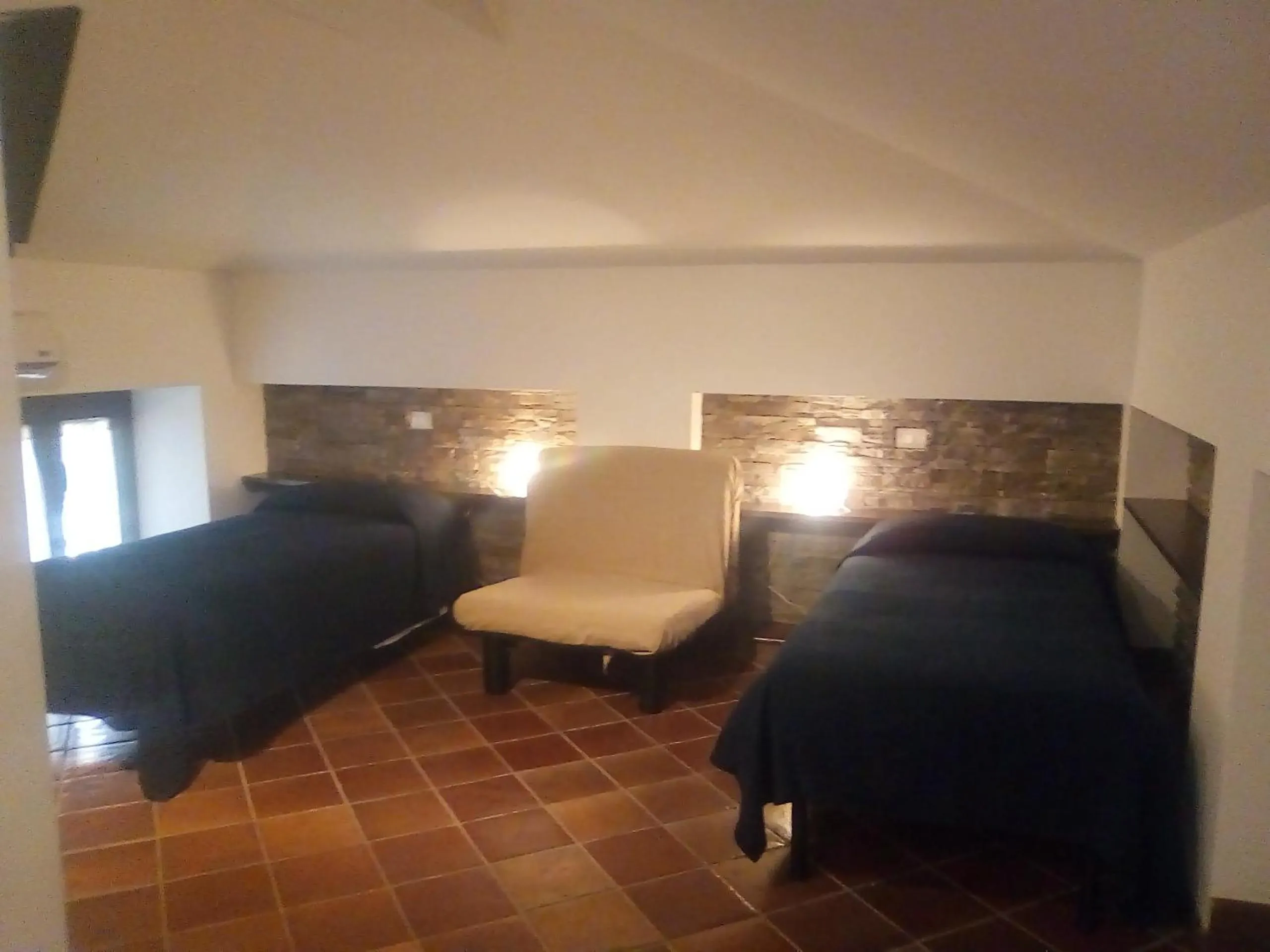 Bed in B&B Glicini