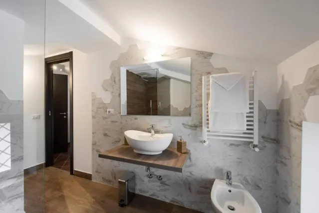 Bathroom in B&B Glicini