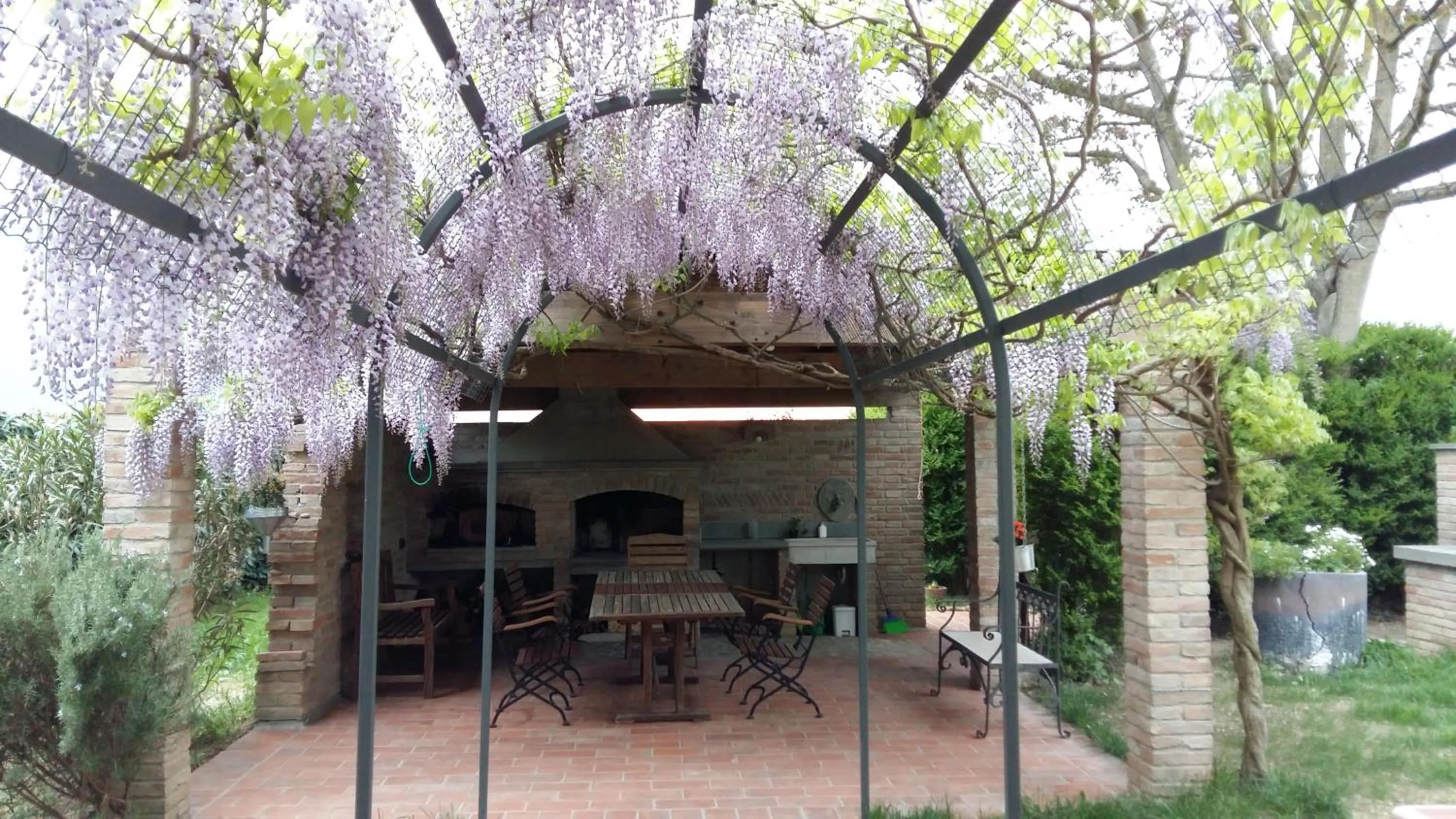 BBQ facilities in B&B Le Ripe