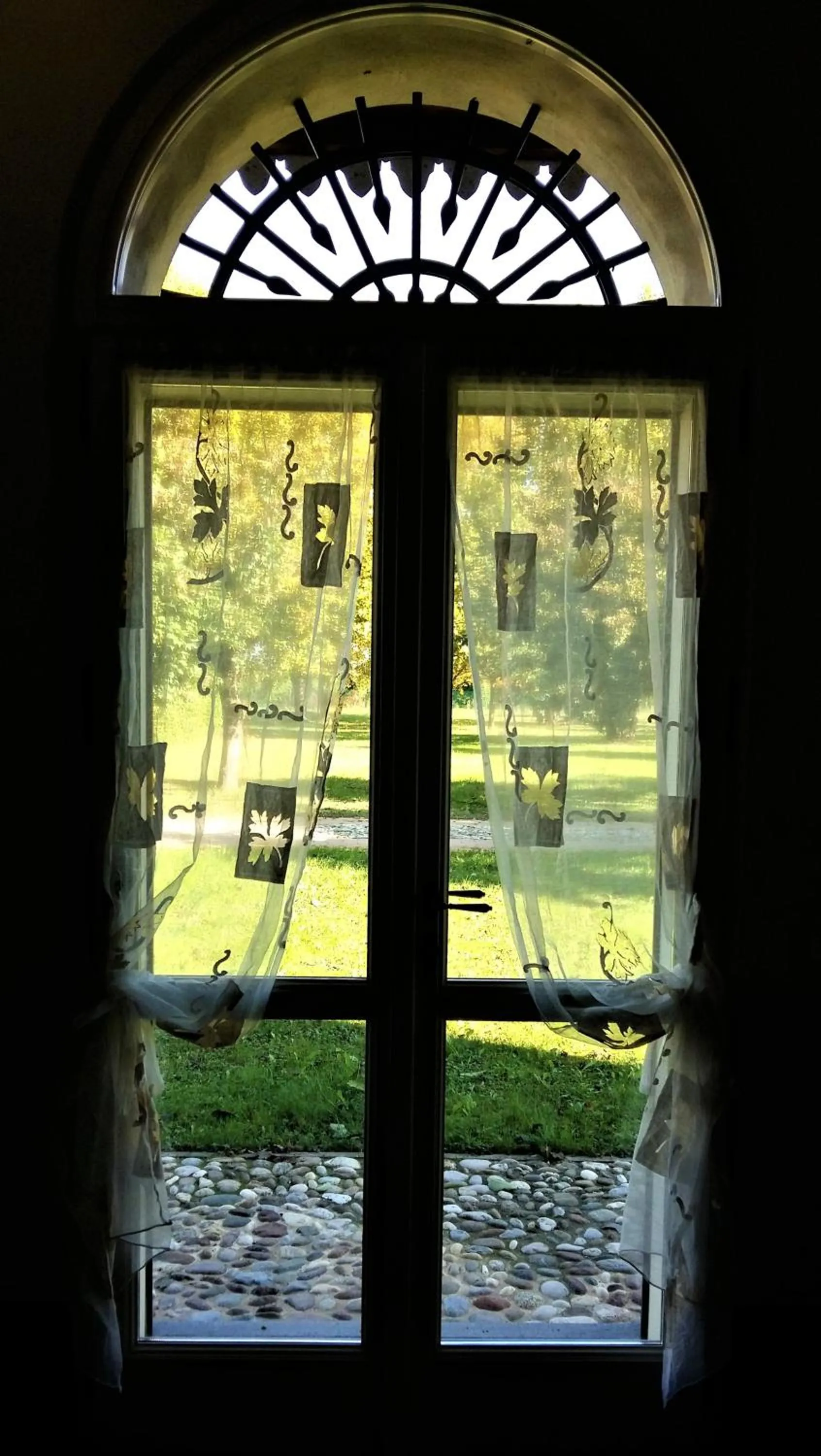 Garden view in B&B Le Ripe