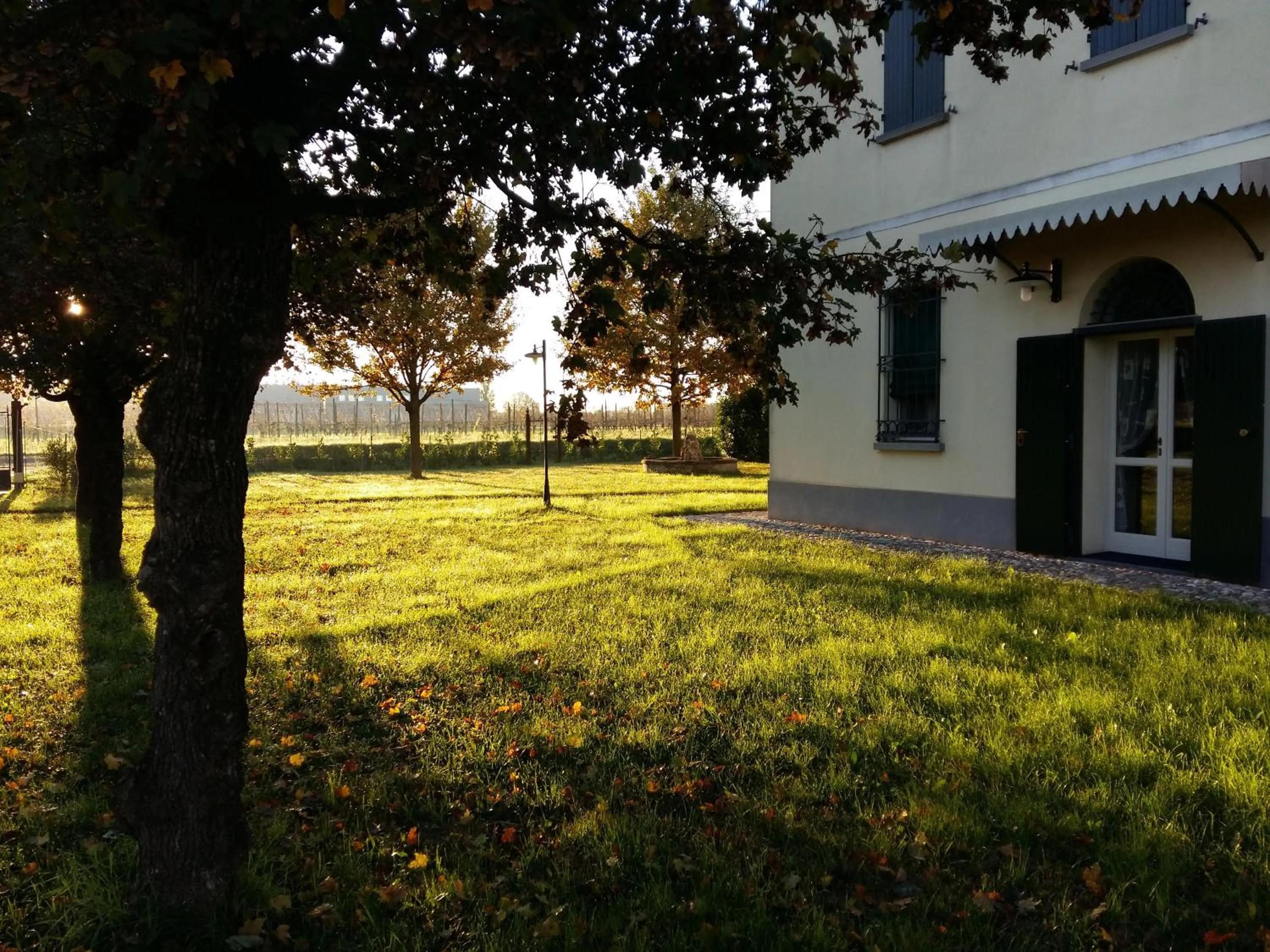 Garden view in B&B Le Ripe