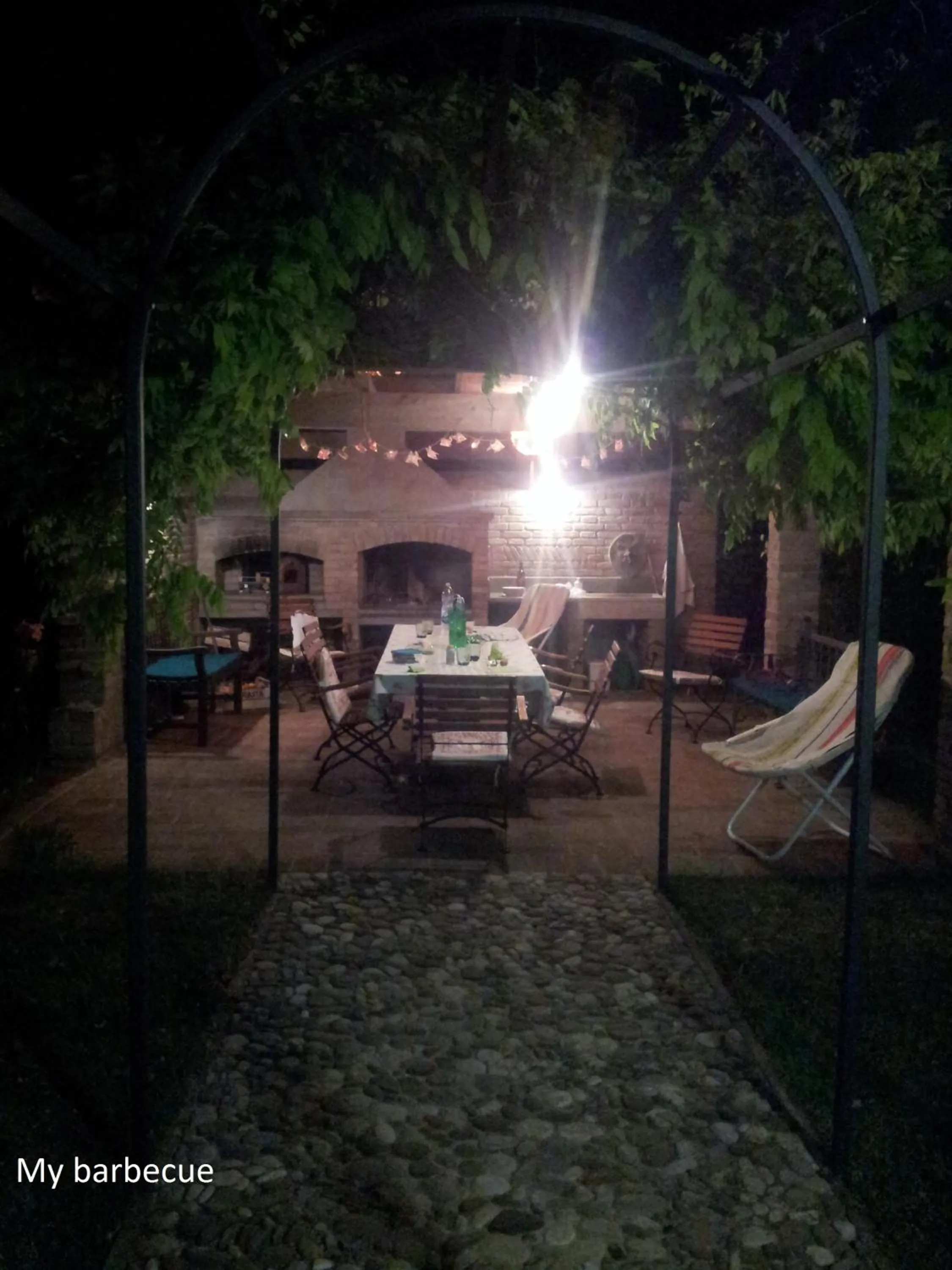 BBQ facilities in B&B Le Ripe