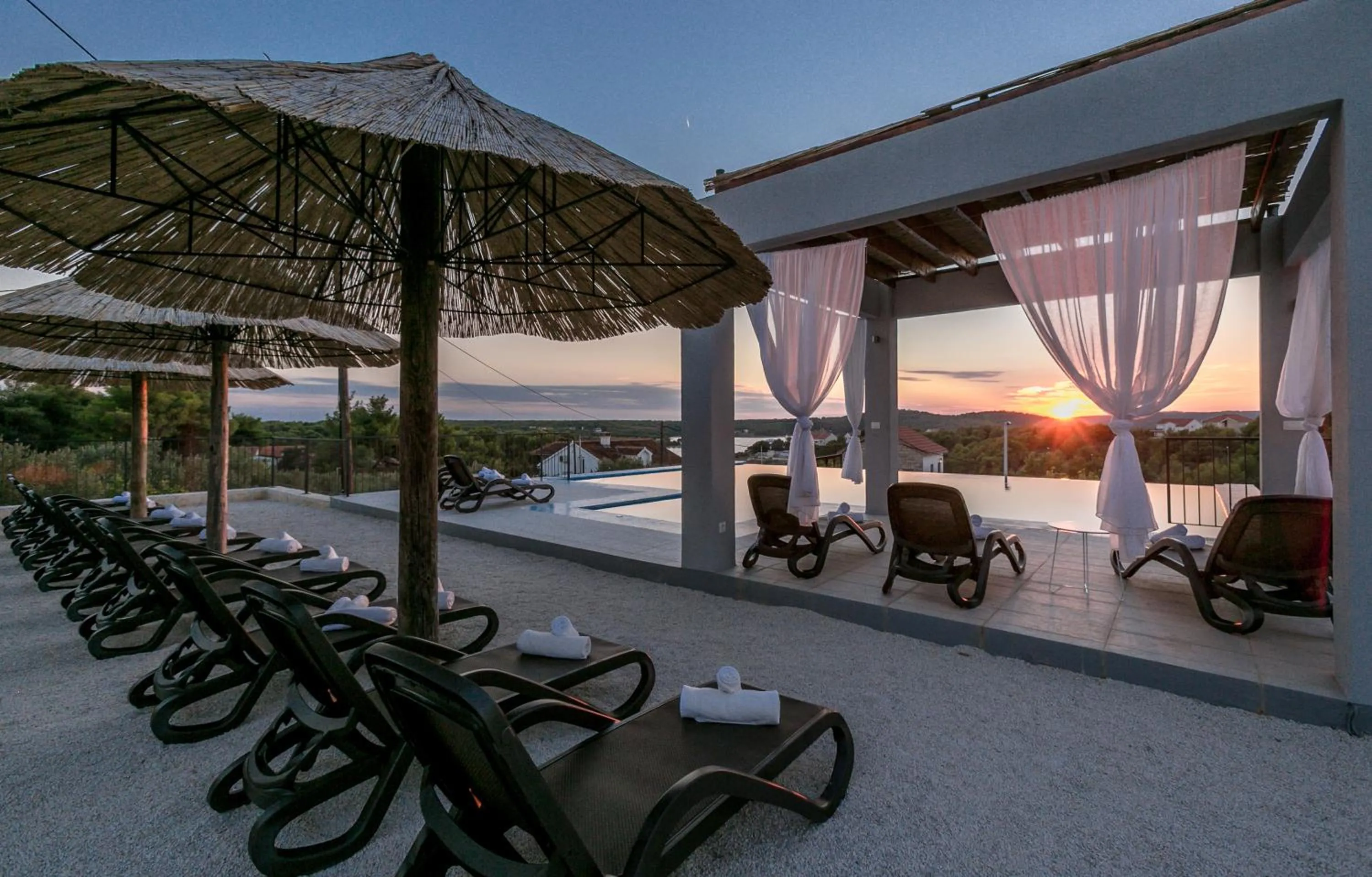 Swimming pool in Villa Toma - Private Estate