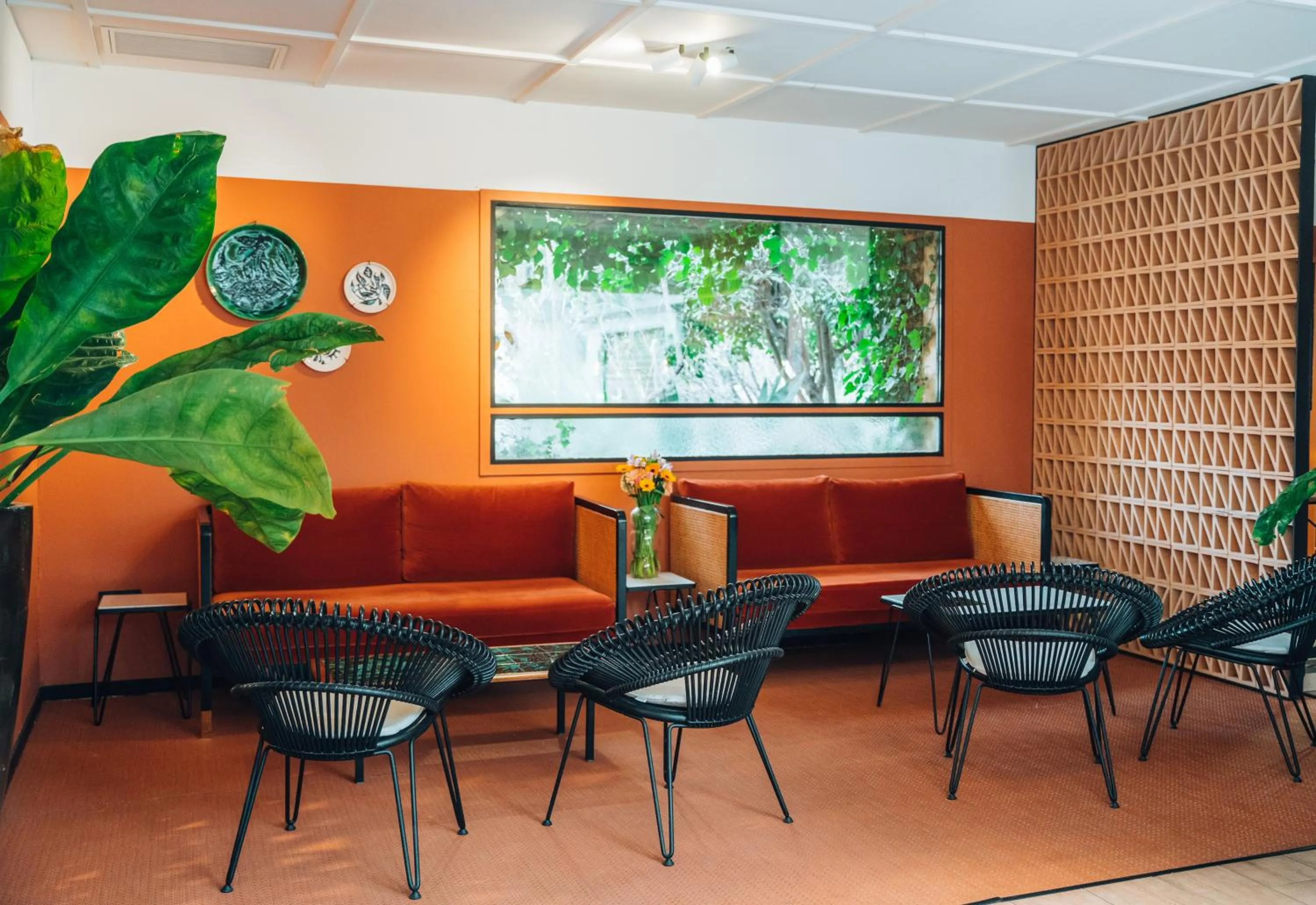 Seating area in Villa Duflot Hôtel & Spa Perpignan