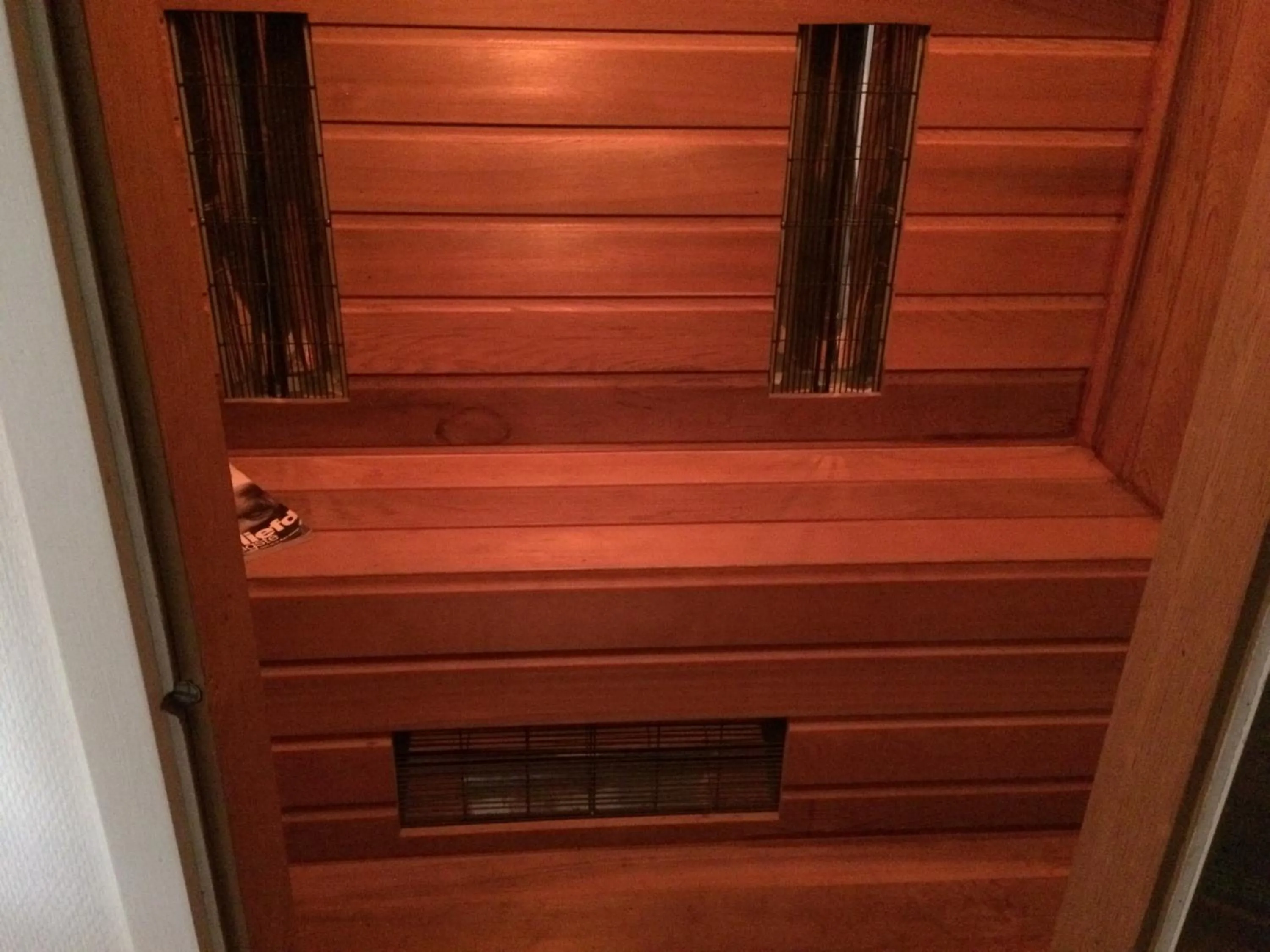 Sauna in B&B op Wijngoed Havelte