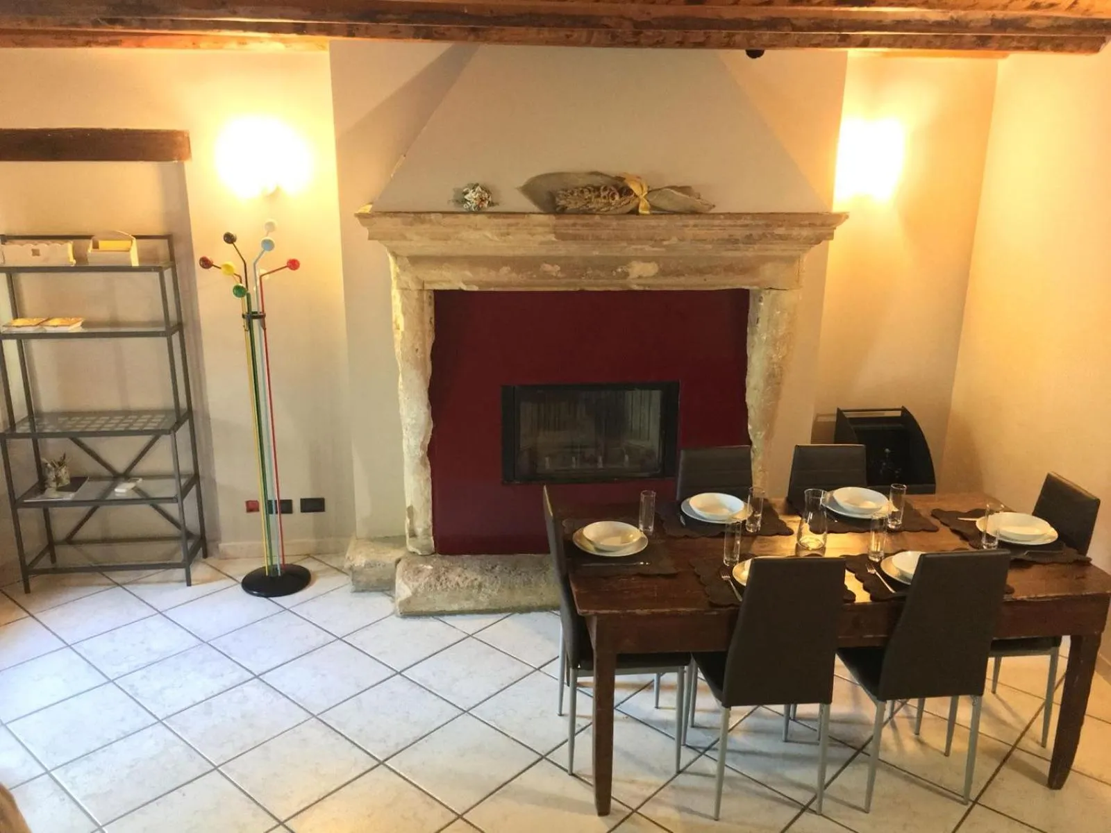 Living room in Villa Broglia House