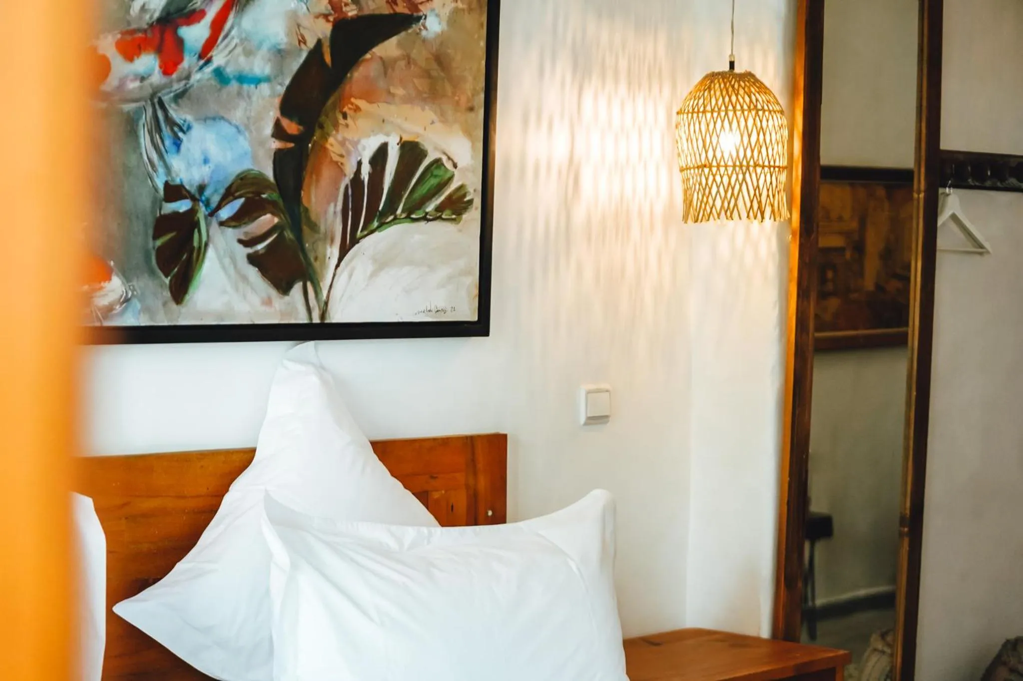 Bed in La Ferme Medina