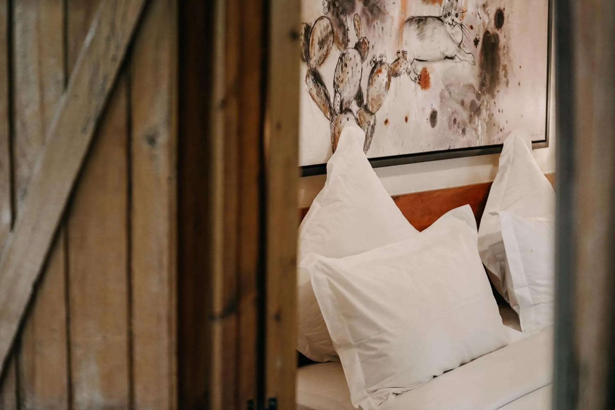 Bed in La Ferme Medina