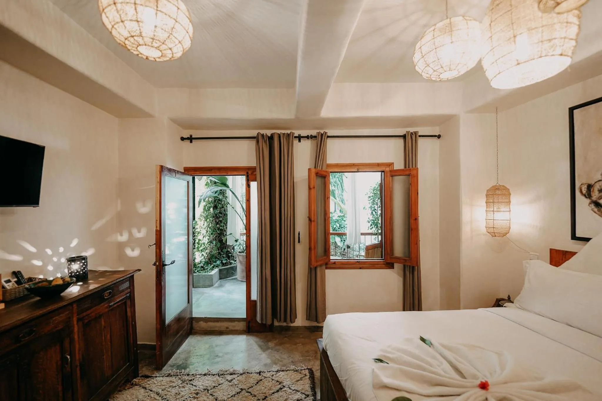 Bed in La Ferme Medina