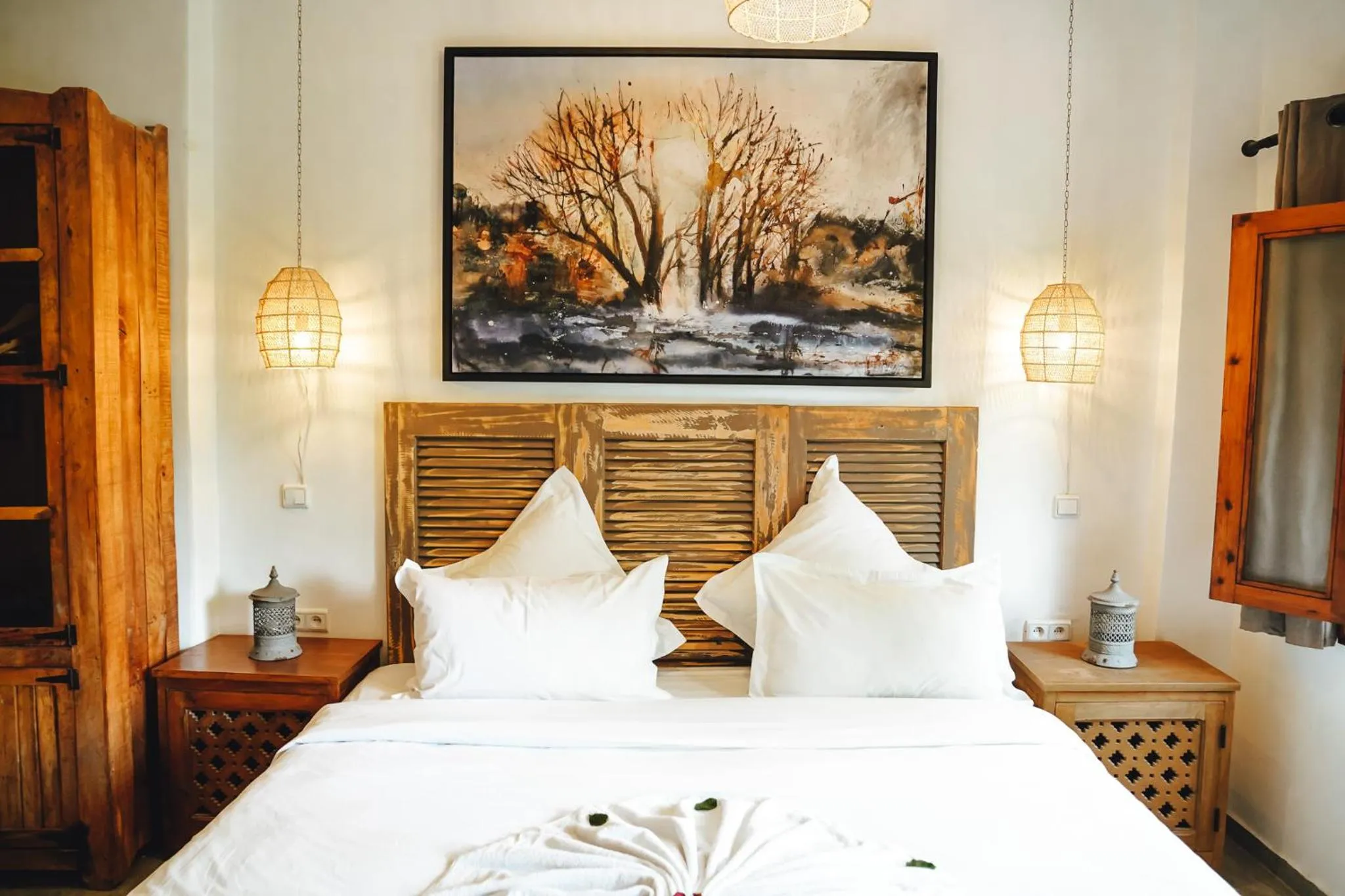 Bed in La Ferme Medina