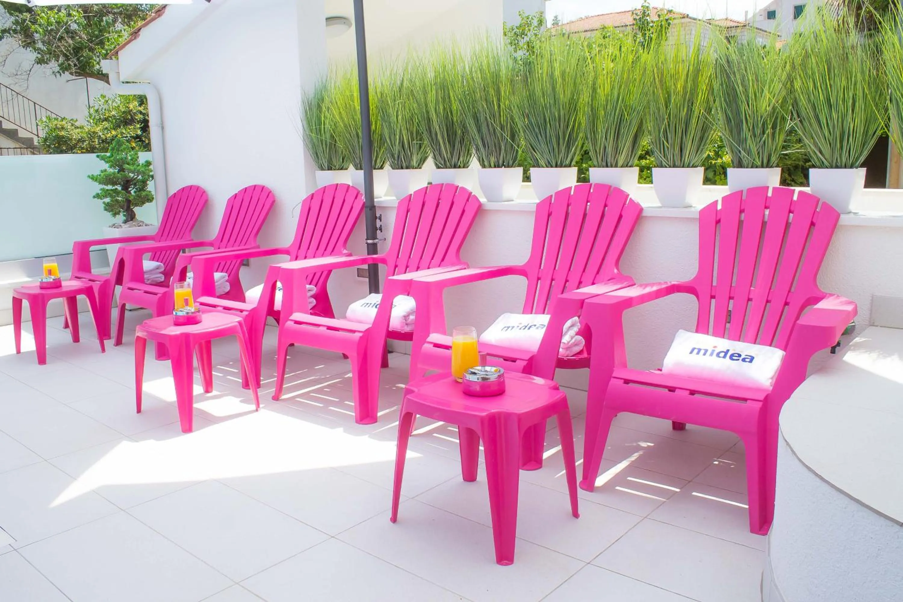 Swimming pool in Villa Midea