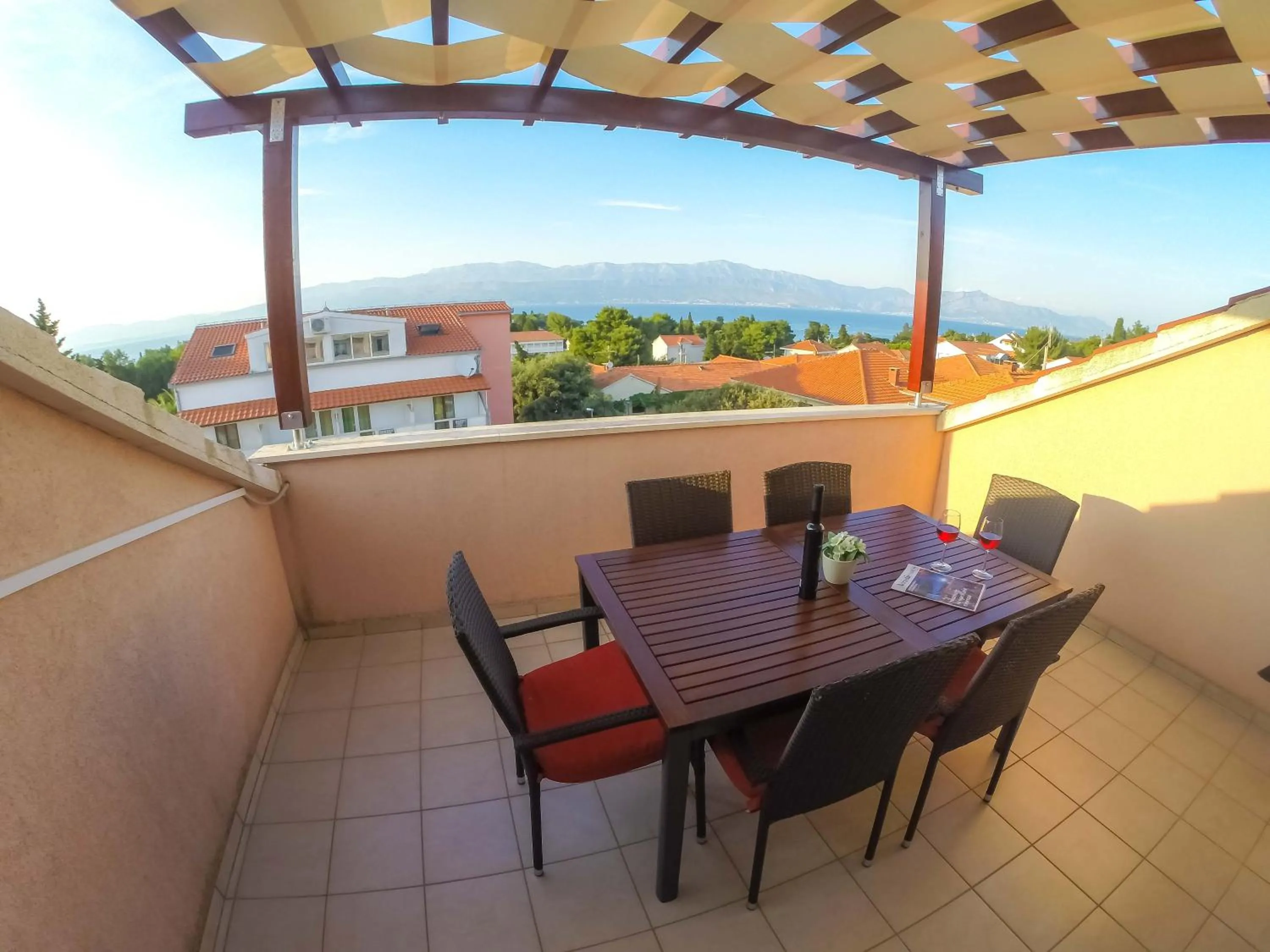 Balcony/Terrace in Villa Midea