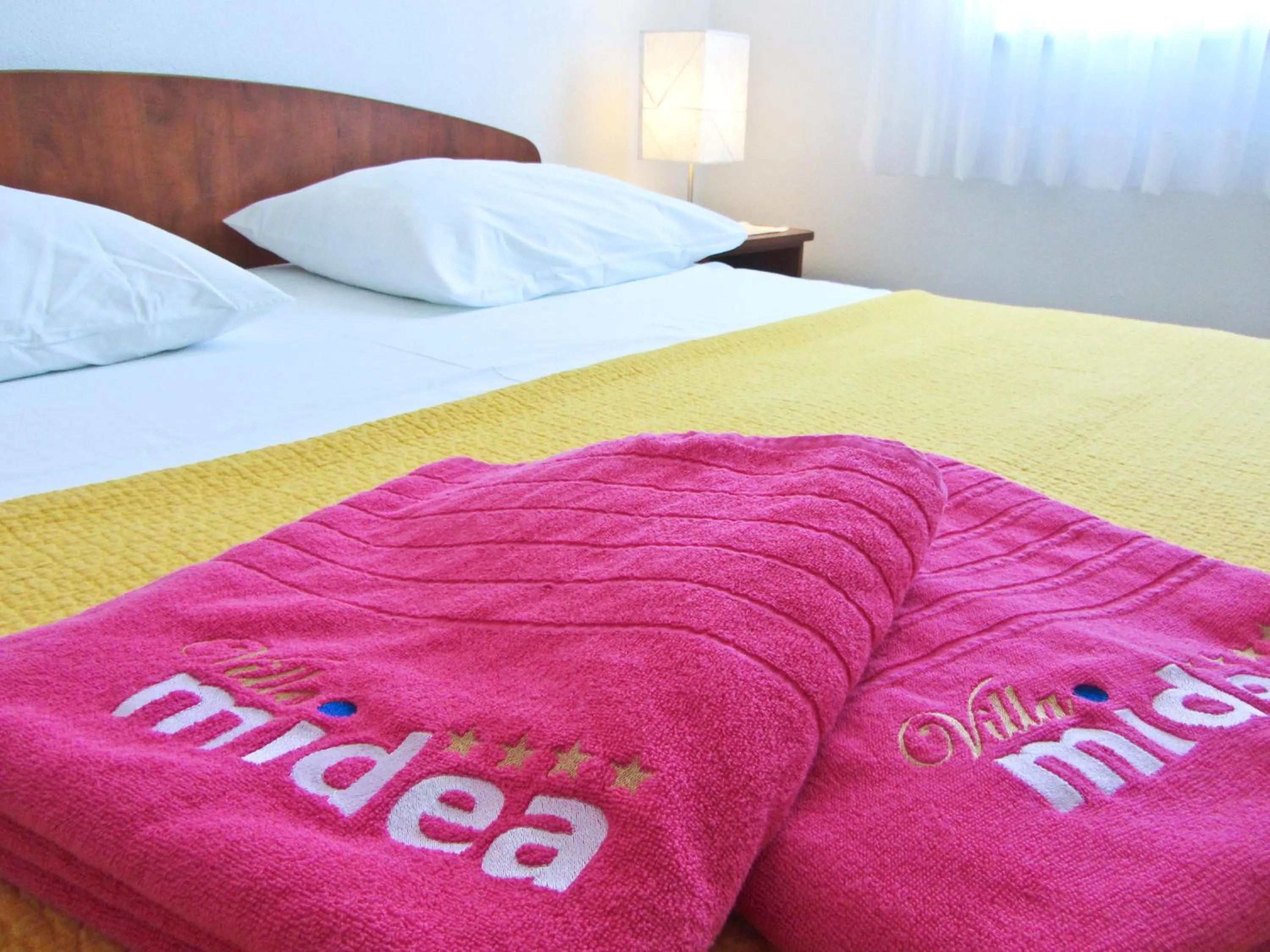 Decorative detail, Bed in Villa Midea