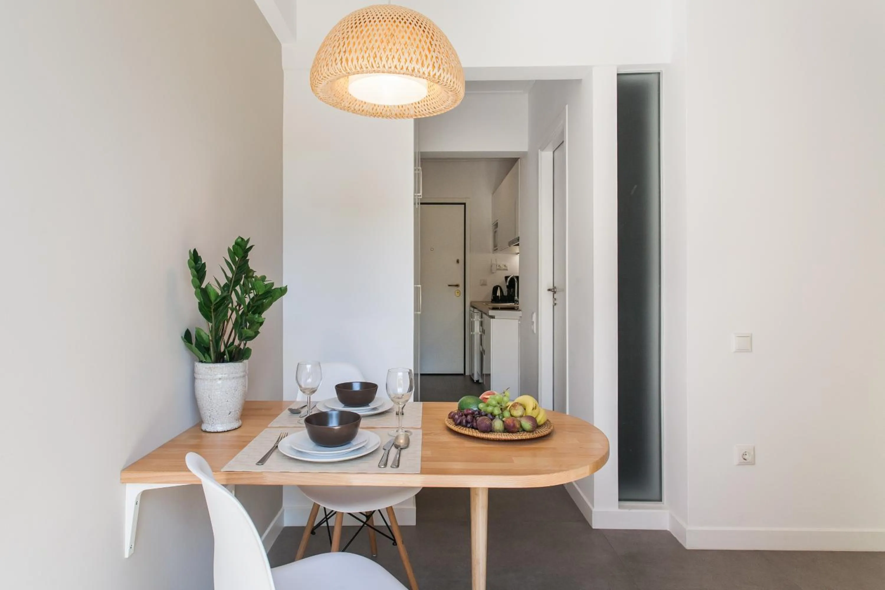Kitchen or kitchenette in Homz Studios Faliro