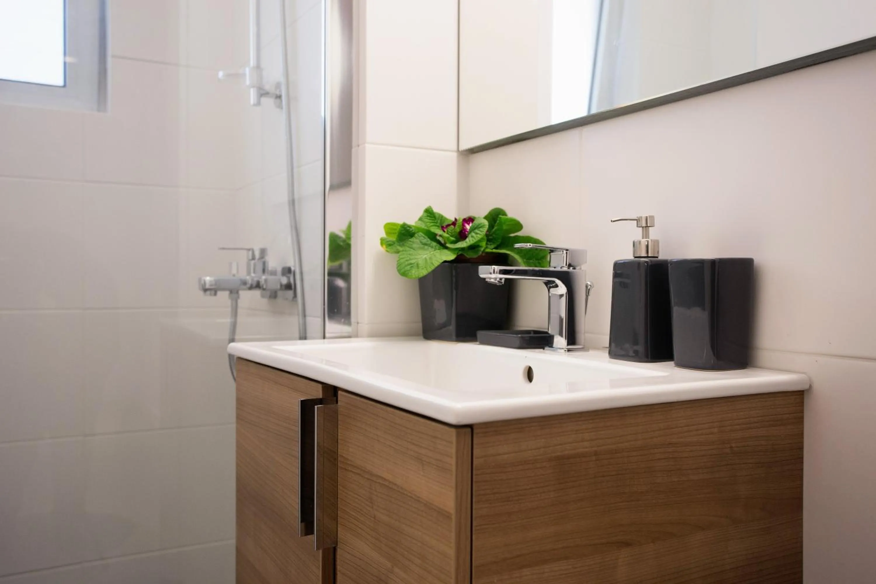 Bathroom in Homz Studios Faliro