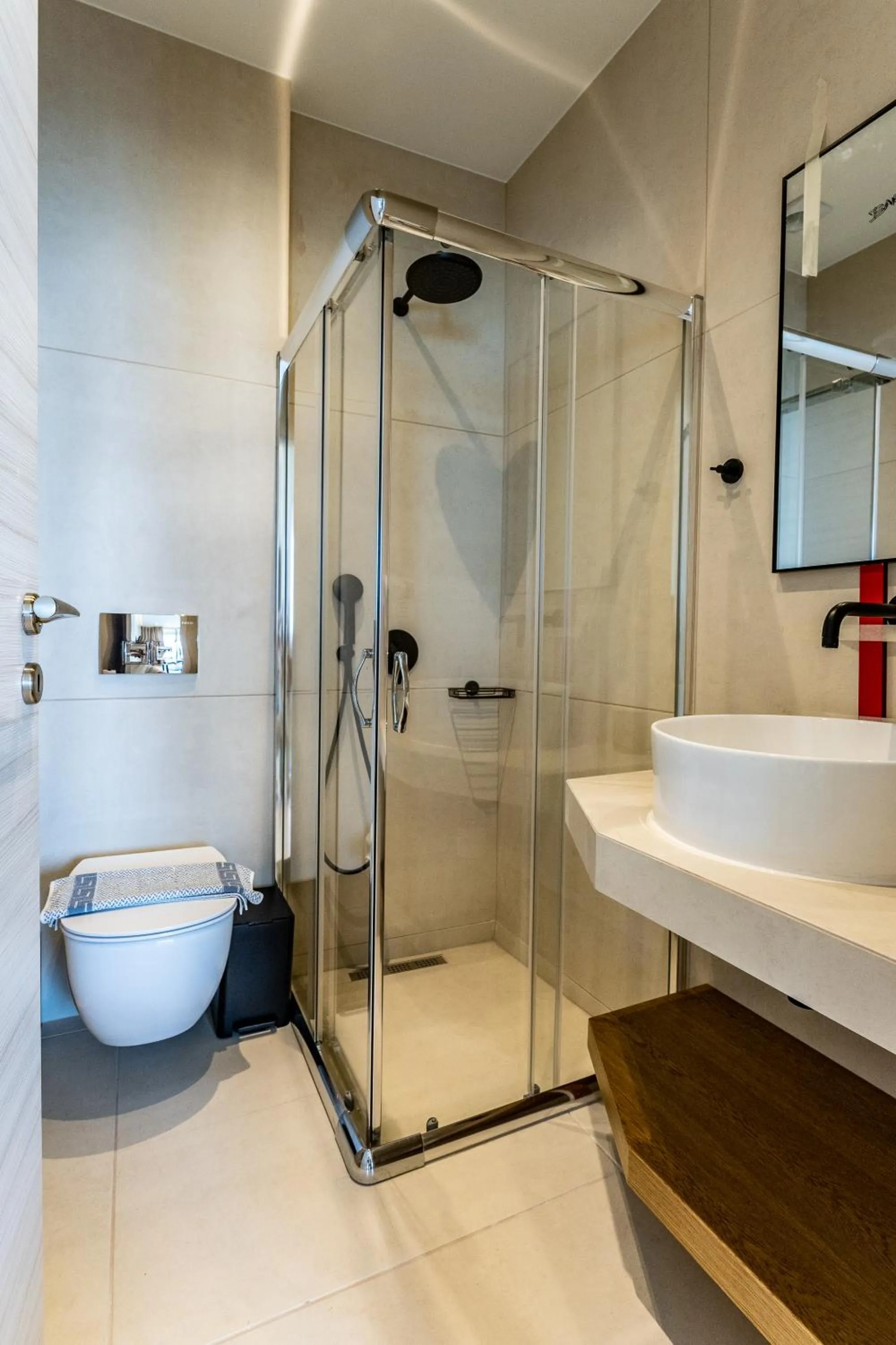 Bathroom in Mari Hotel & Maisonettes