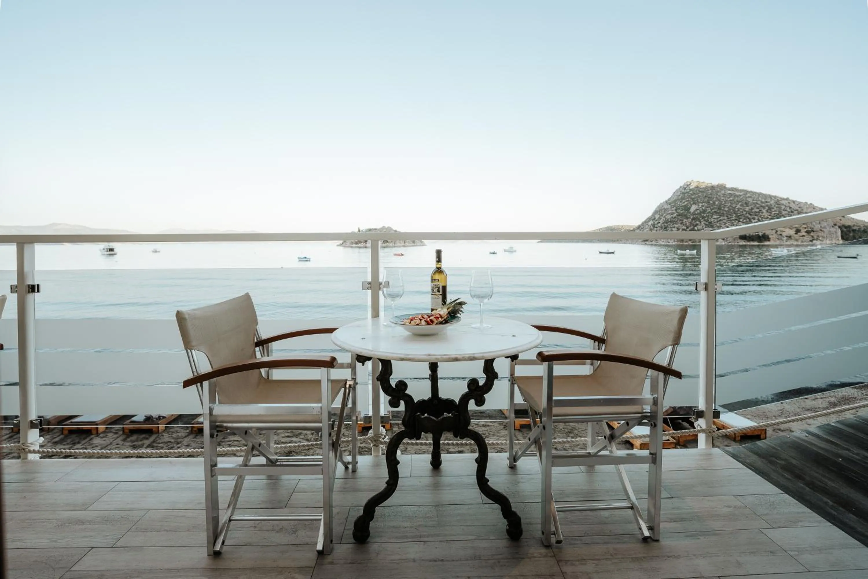 Balcony/Terrace in Mari Hotel & Maisonettes