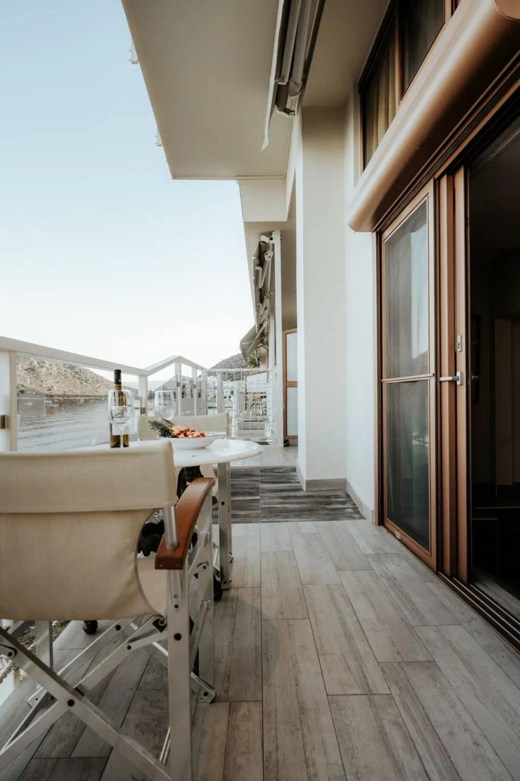 Balcony/Terrace in Mari Hotel & Maisonettes