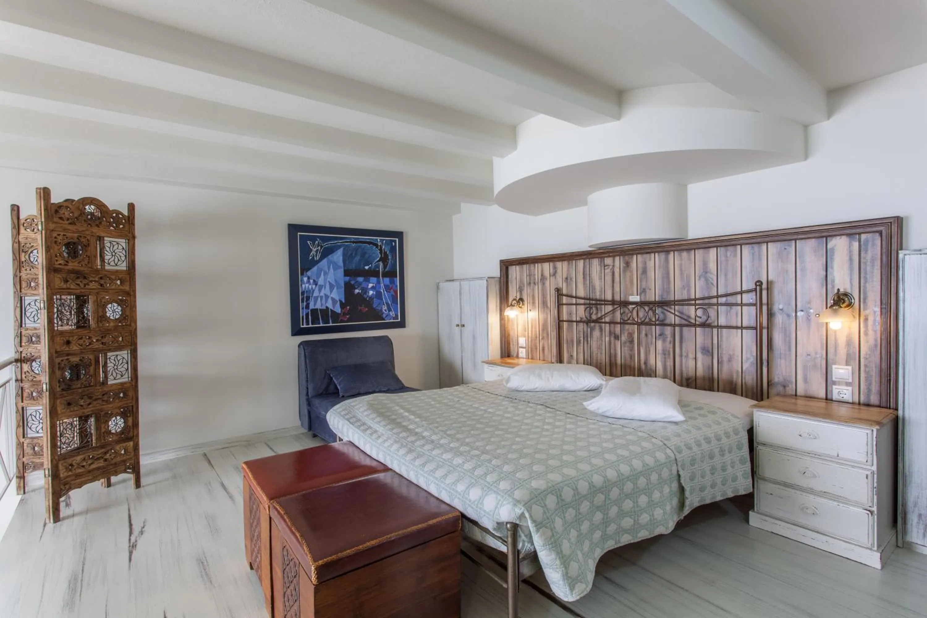 Bedroom, Bed in Mari Hotel & Maisonettes