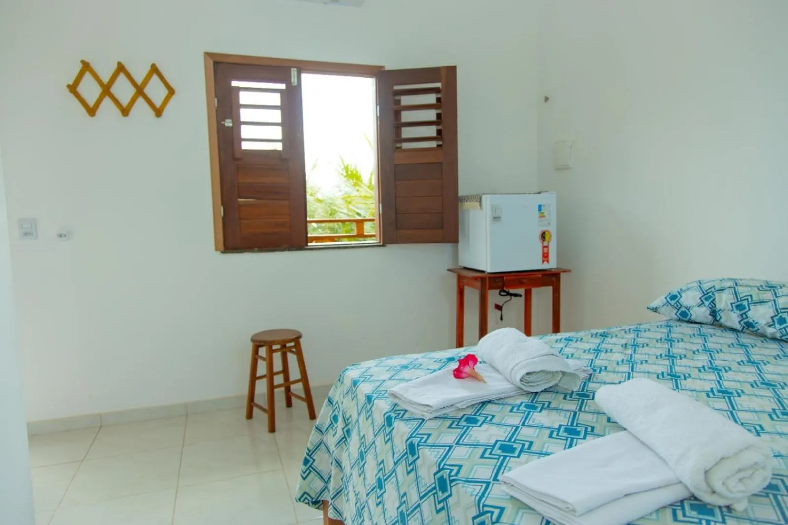 Bed in Pousada Águas Claras