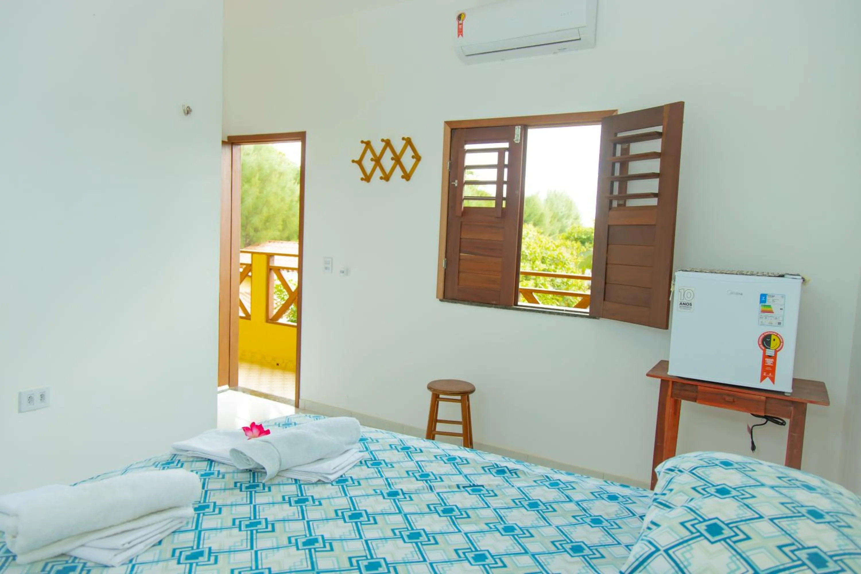 Bed in Pousada Águas Claras