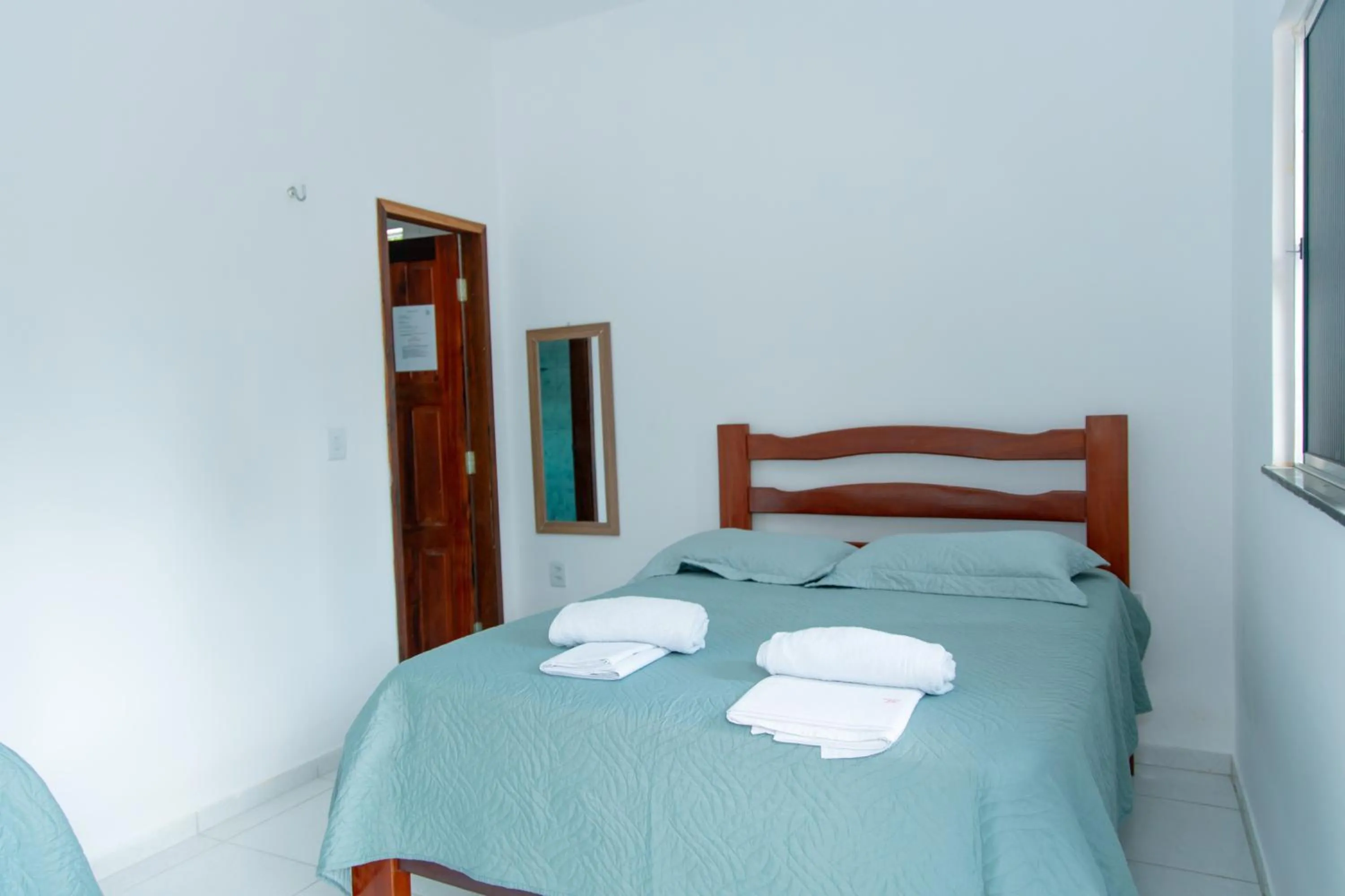 Bed in Pousada Águas Claras