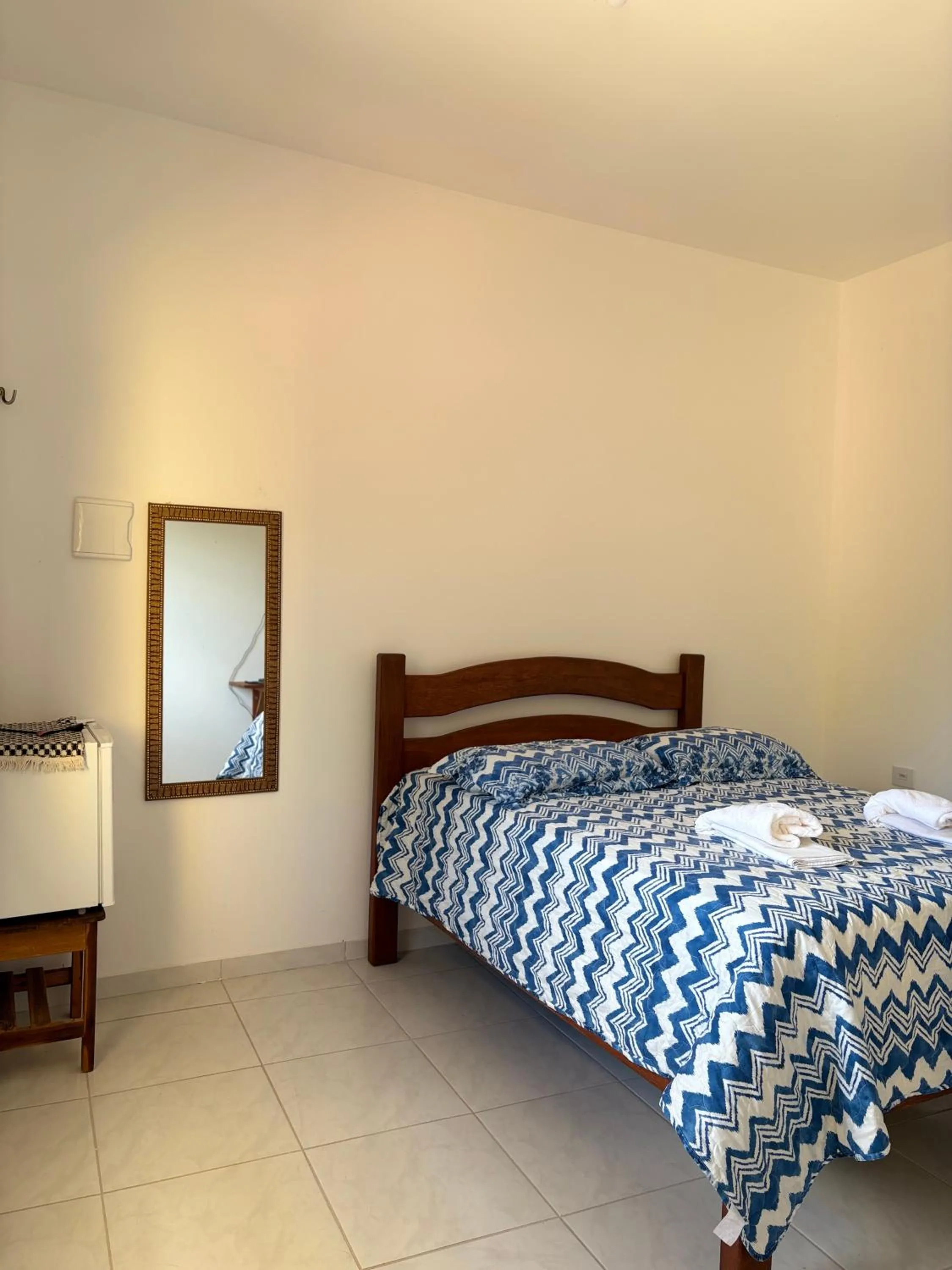 Bed in Pousada Águas Claras