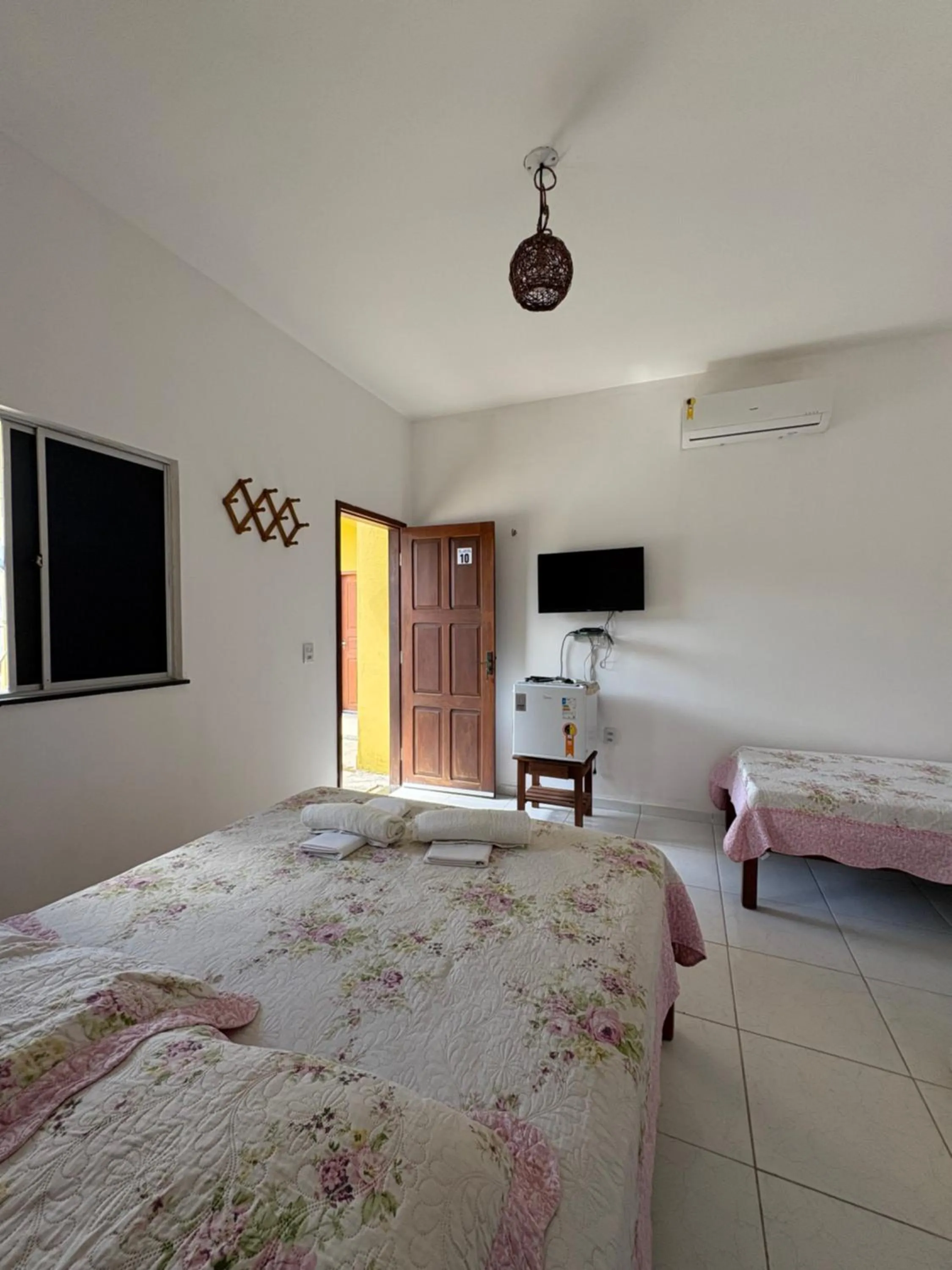 Bed in Pousada Águas Claras