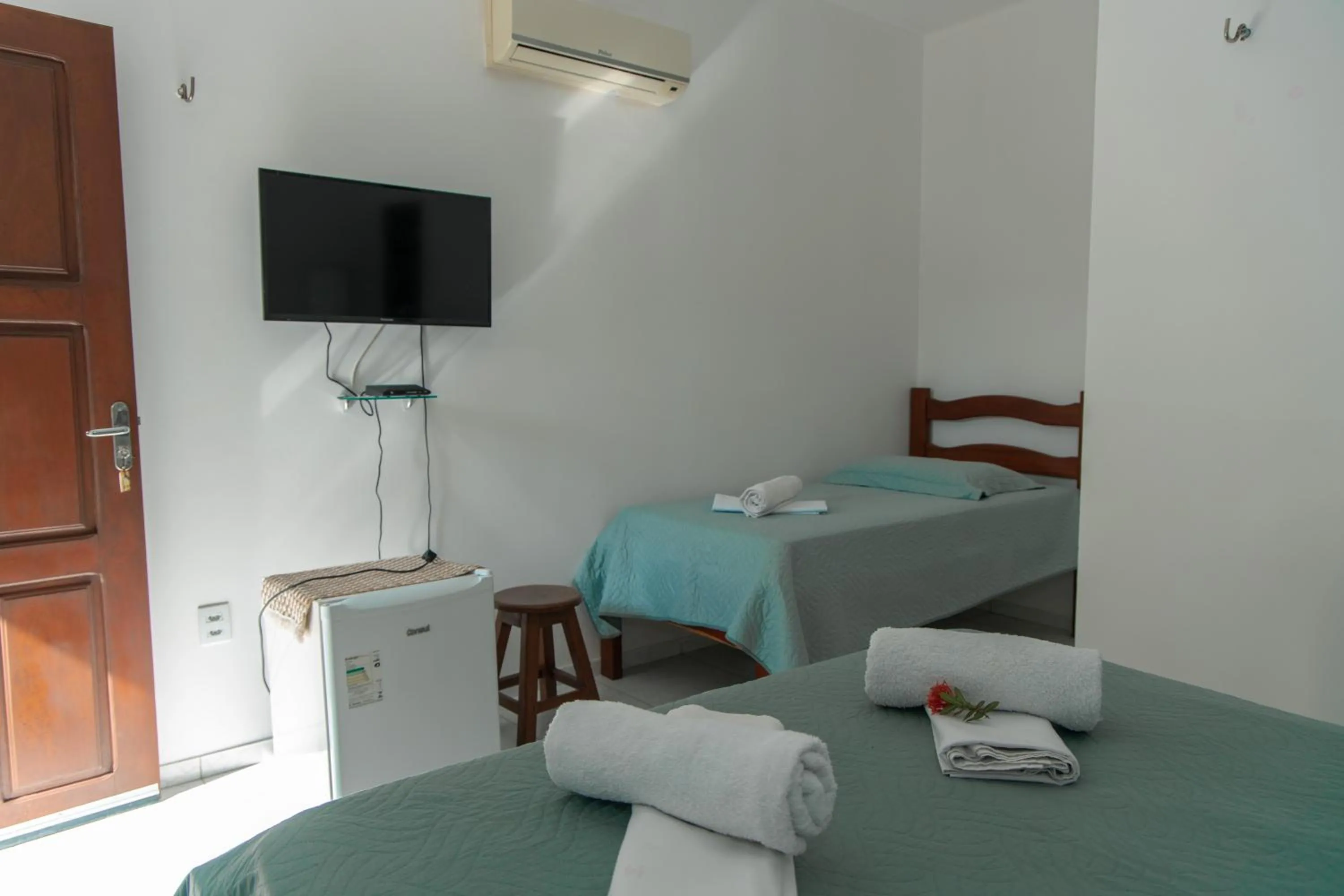 Bed in Pousada Águas Claras