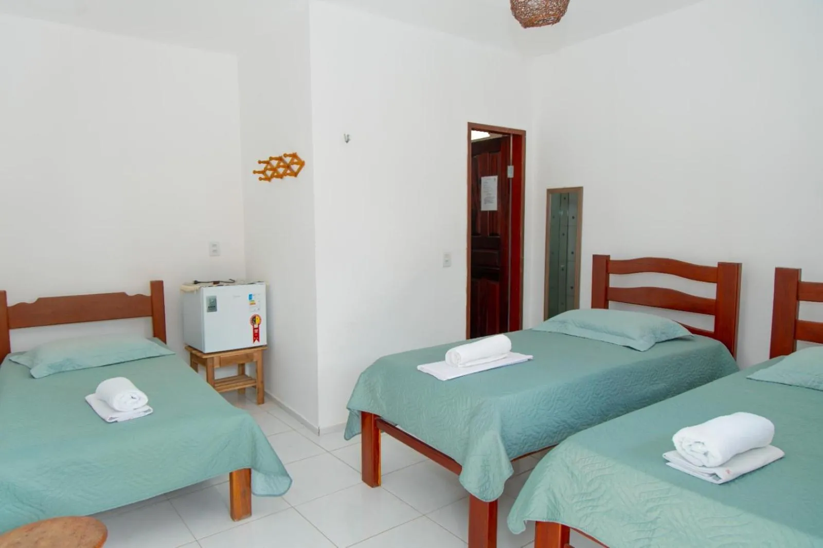 Bed in Pousada Águas Claras