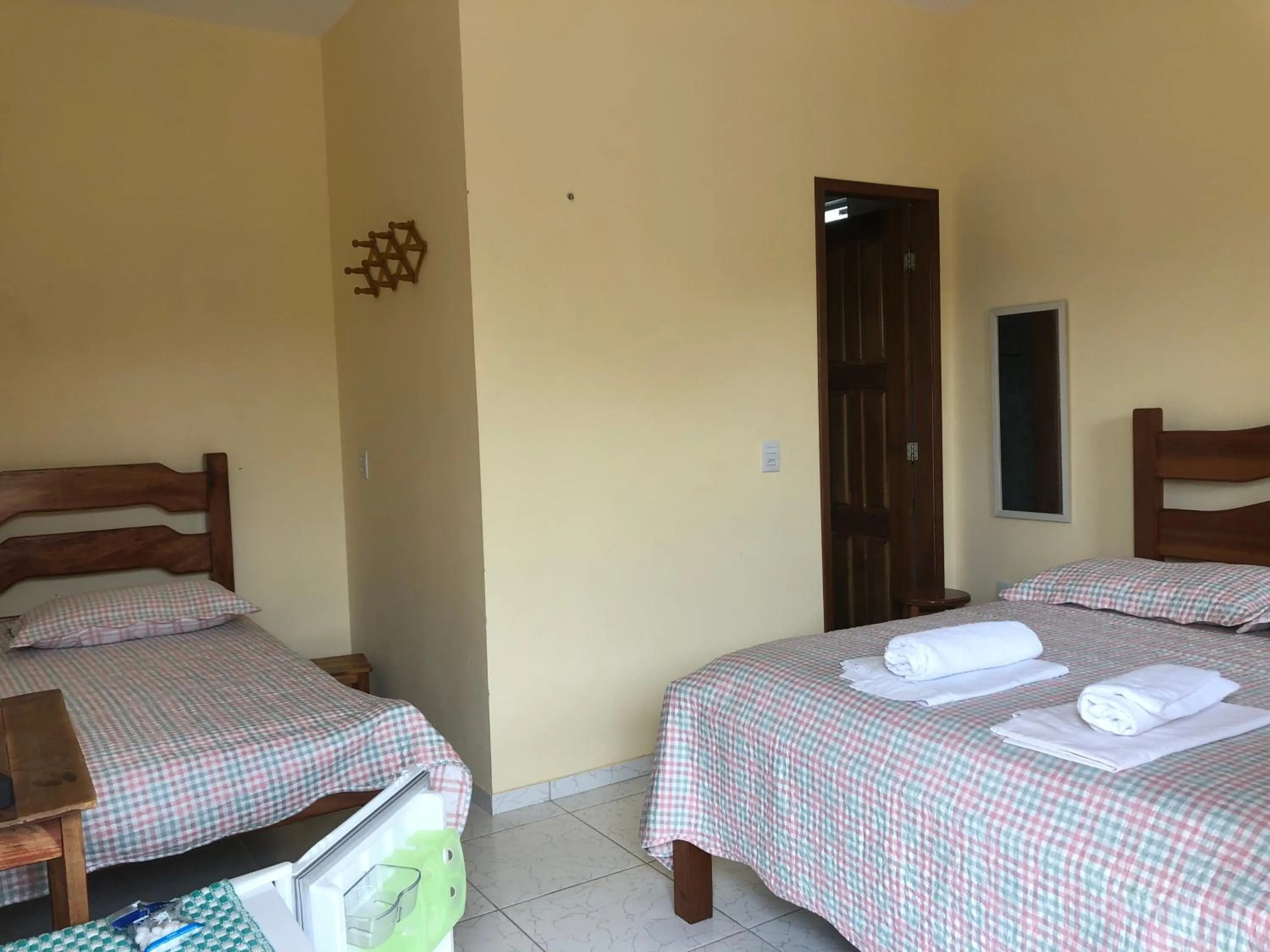 Bed in Pousada Águas Claras