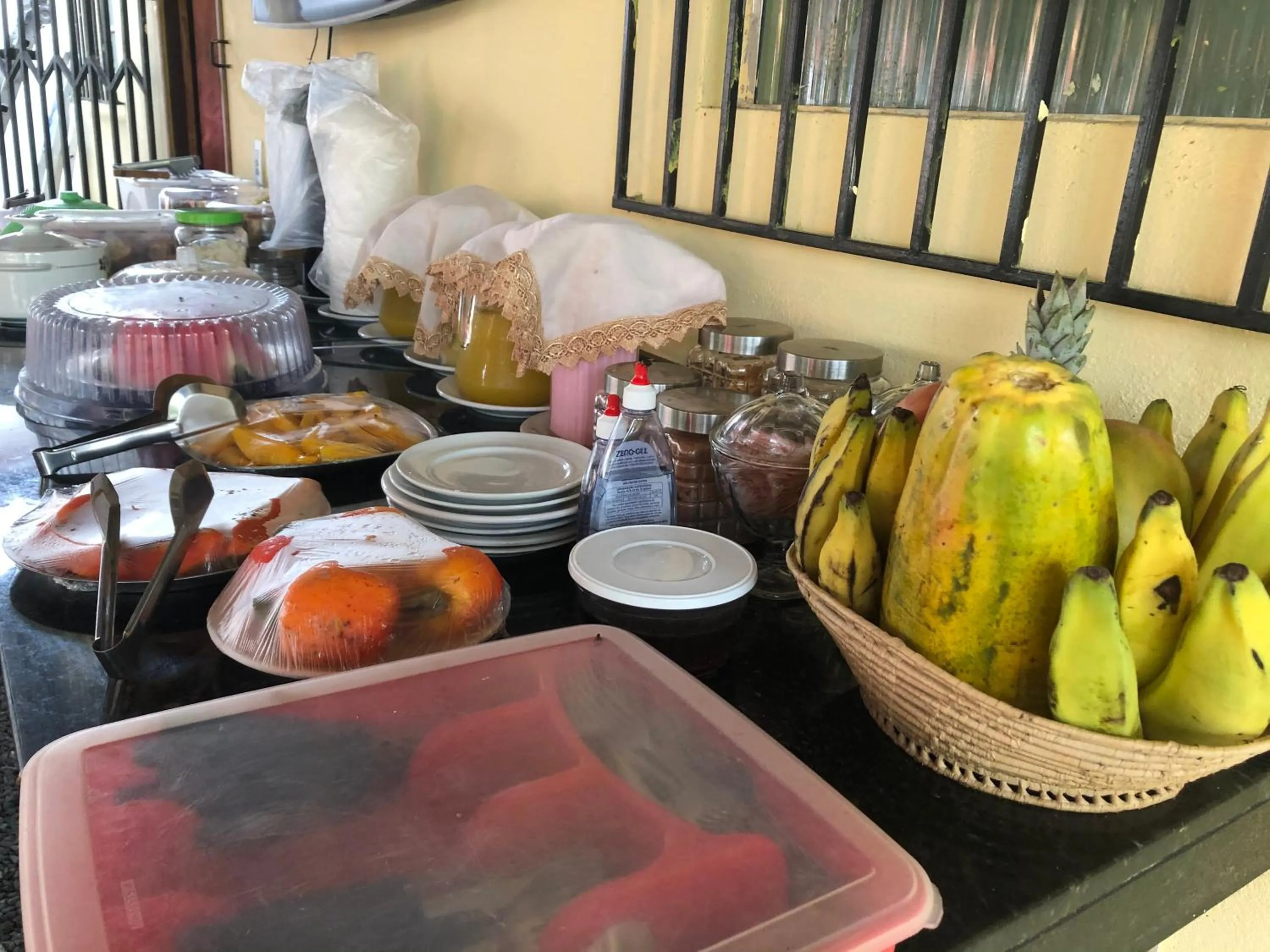 Breakfast in Pousada Águas Claras