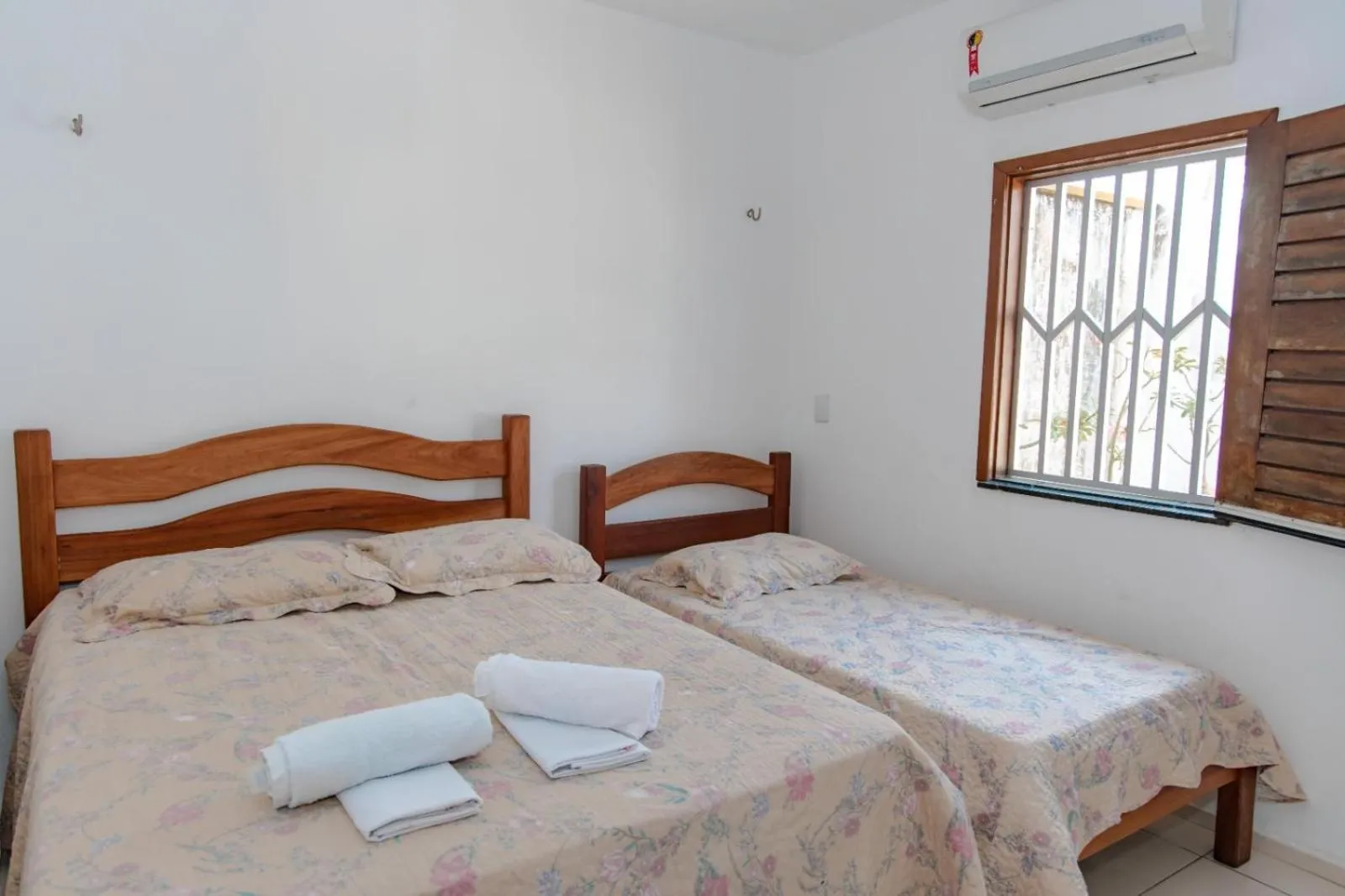 Bed in Pousada Águas Claras