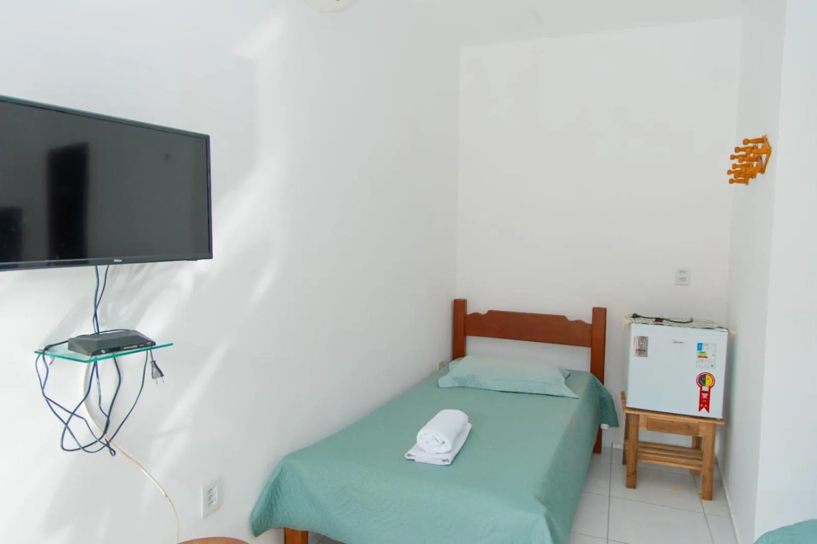 Bed in Pousada Águas Claras