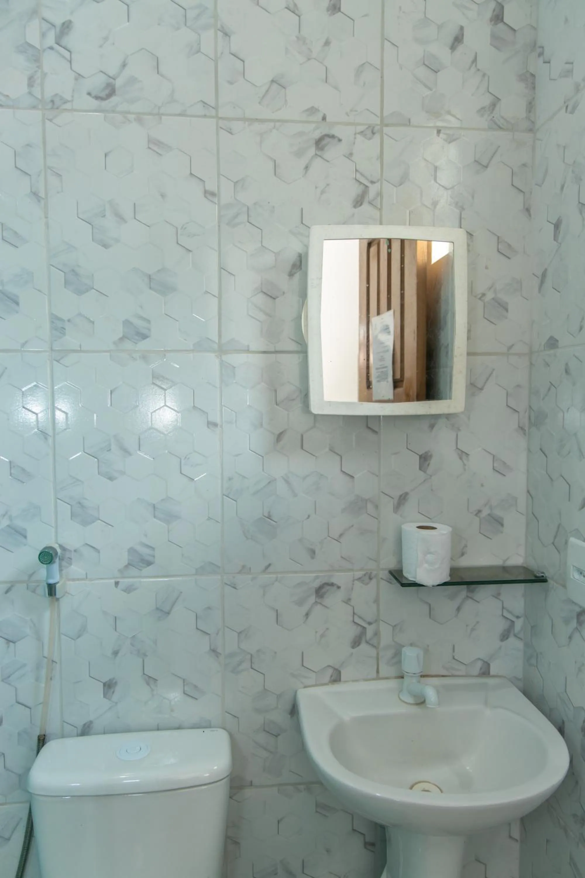 Bathroom in Pousada Águas Claras