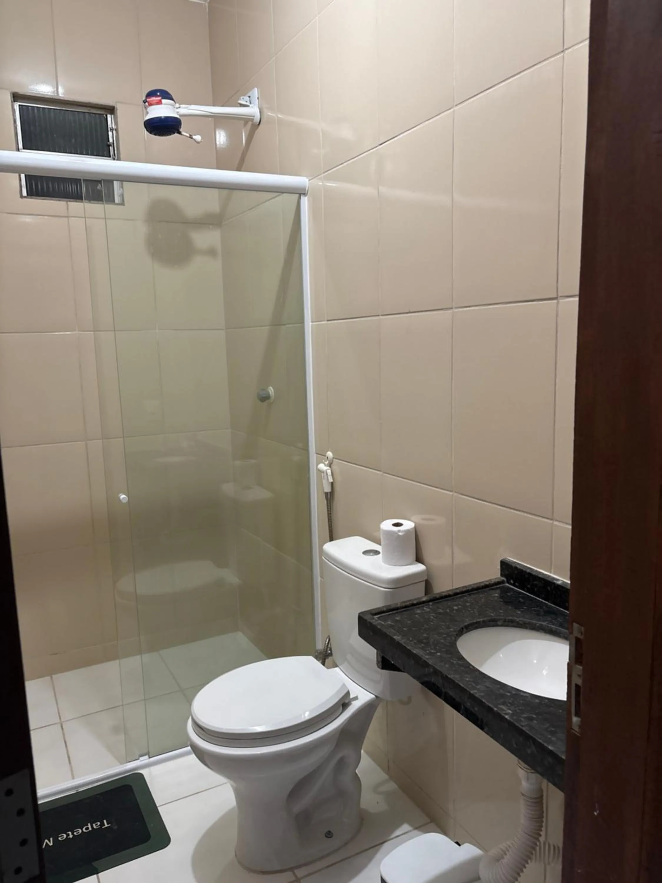 Shower in Pousada Águas Claras