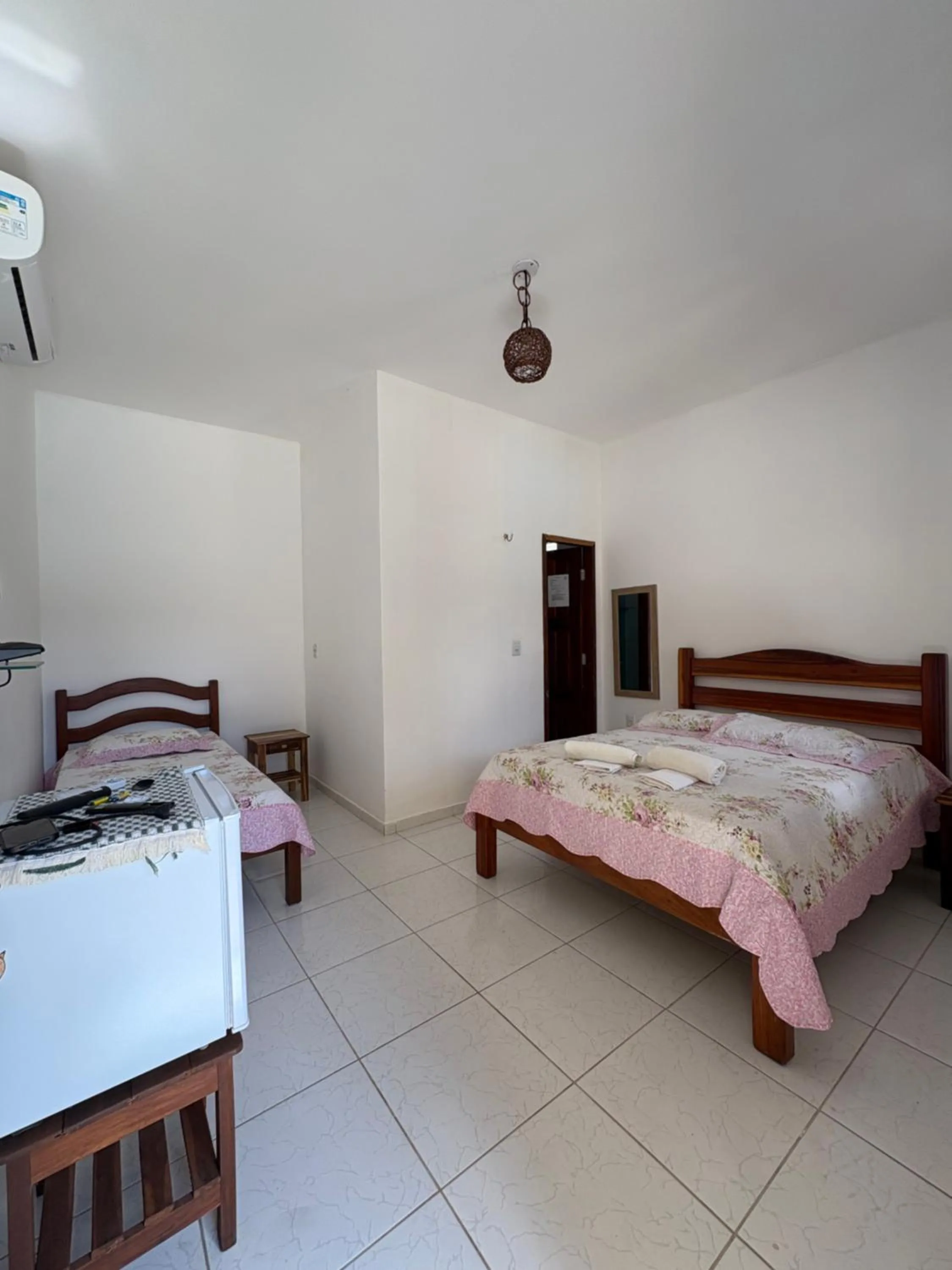 Bed in Pousada Águas Claras